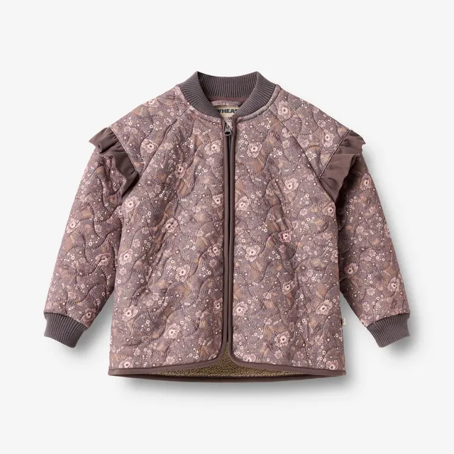 wheat-ellas-thermojacke-purple-stone-flowers image 1