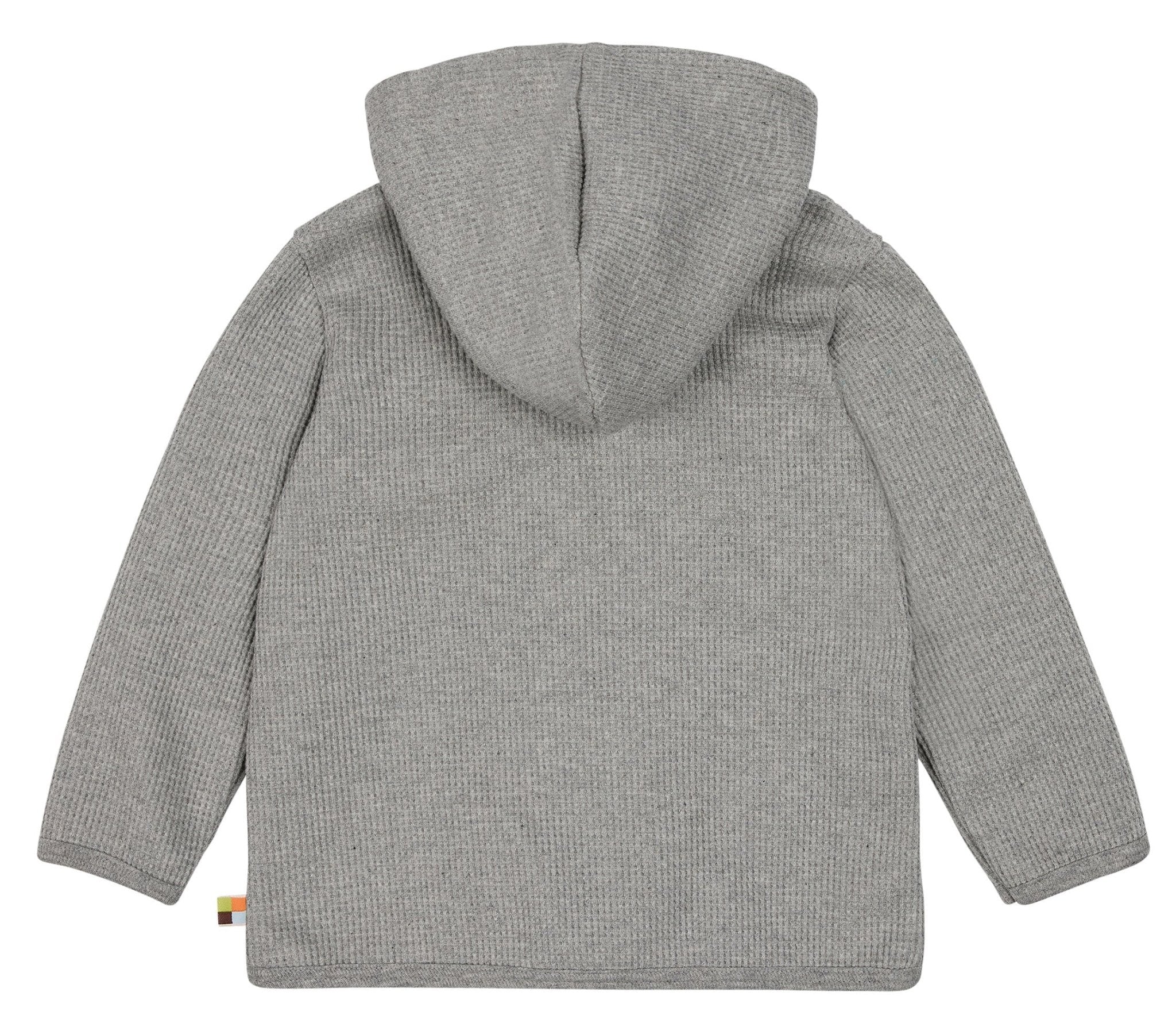 loud-proud-classics-kapuzenjacke-waffel-grey-62-68 image 2