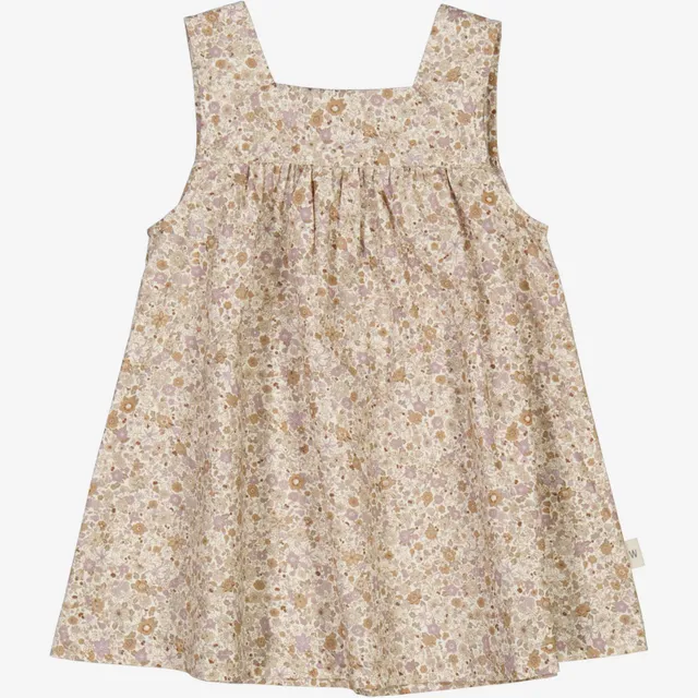 wheat-ayla-kleid-baby-soft-lilac-flowers-bio-sommer image 1