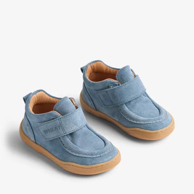 wheat-storm-bootie-faded-denim-barfu-leder image 1