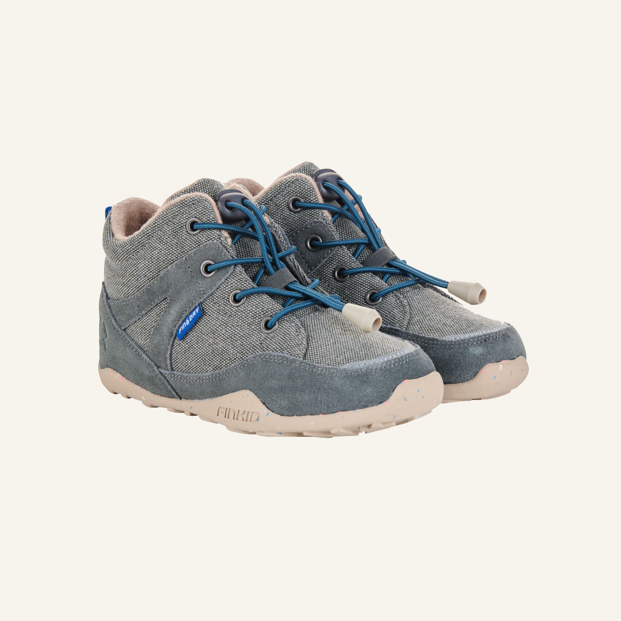 finkid-husky-nilkka-barfu-schuhe-navy-wasserdicht-wollsohle image 7