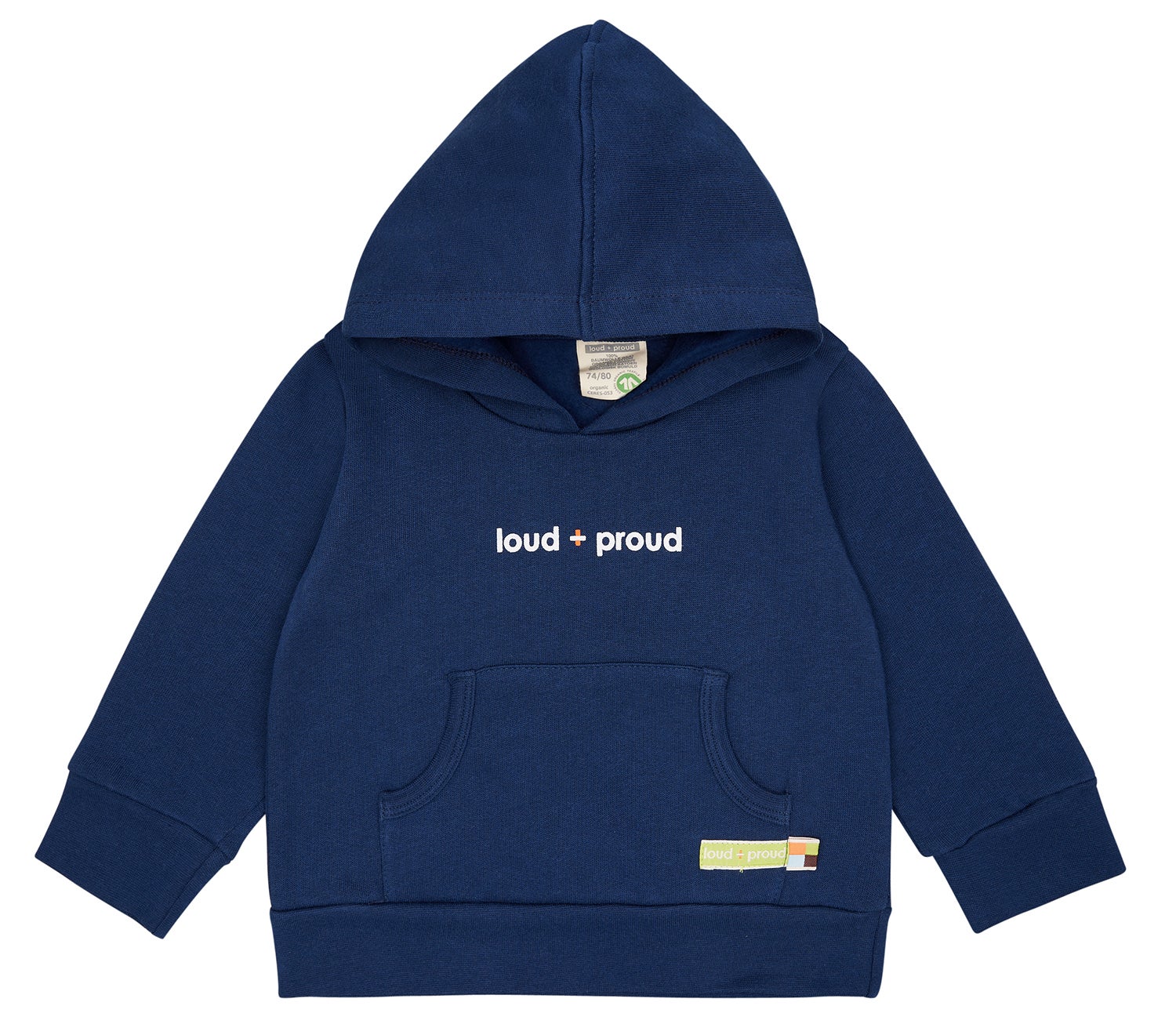 loud-proud-classics-hoodie-kapuzenpulli-bamboo-74-80 image 3
