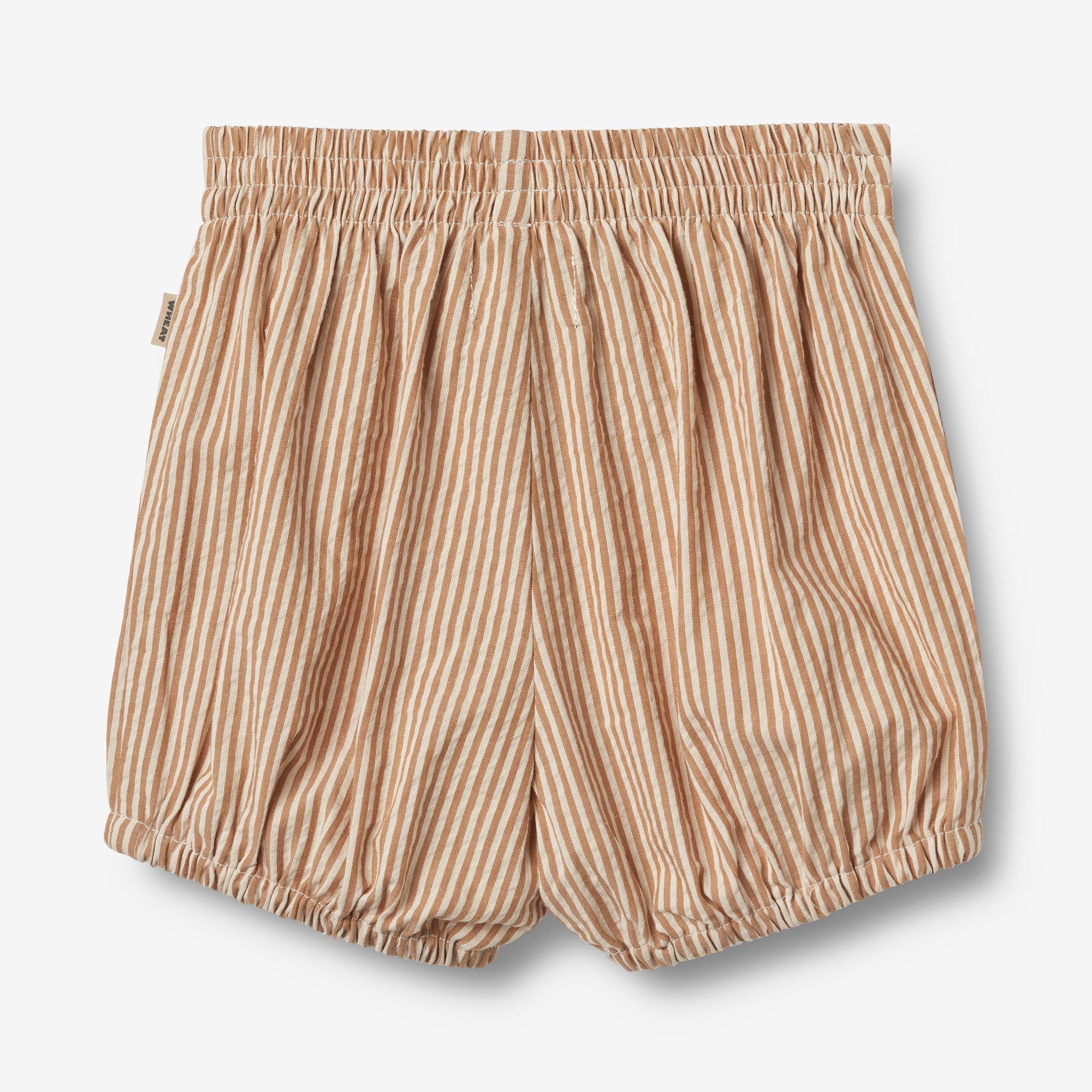 wheat-ollie-shorts-caramel-stripe-bio-baumwolle image 2