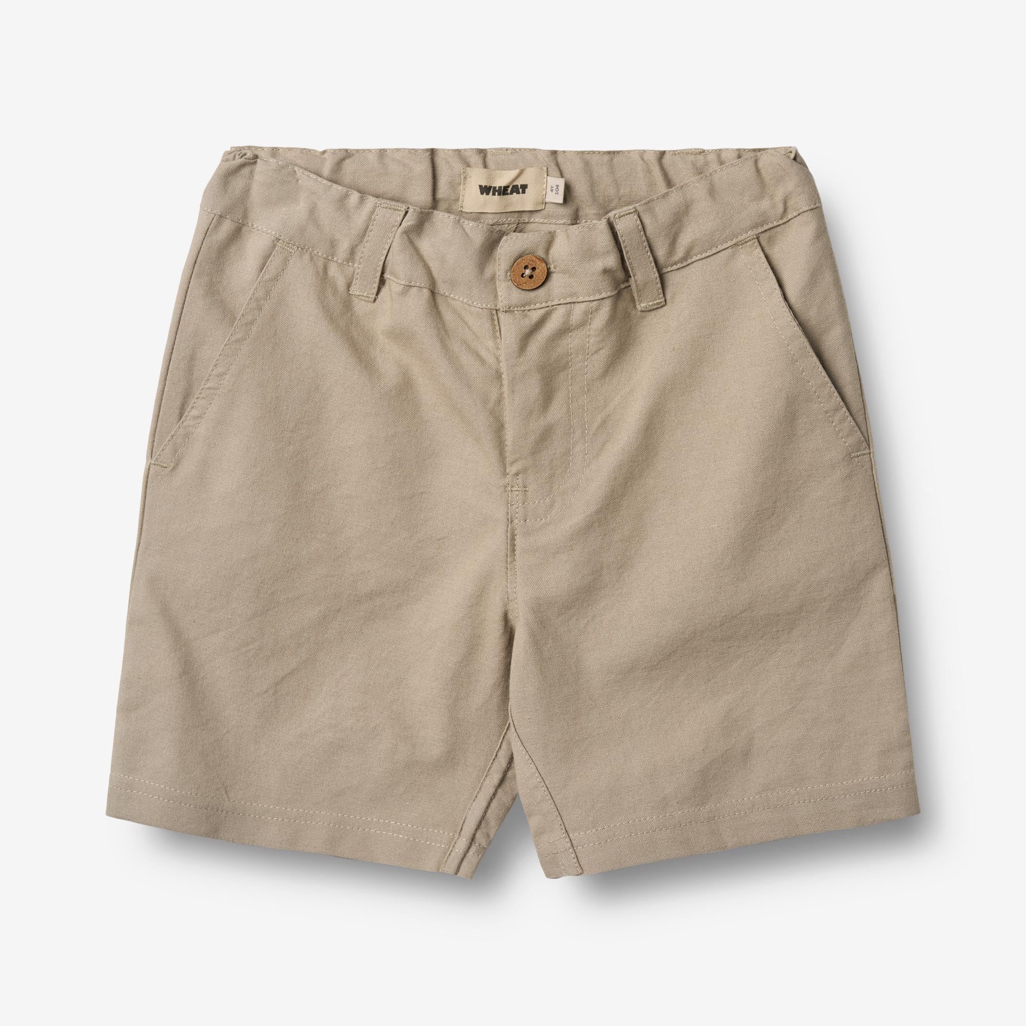 wheat-mogens-chino-shorts-bio-baumwolle-beige-stone image 1