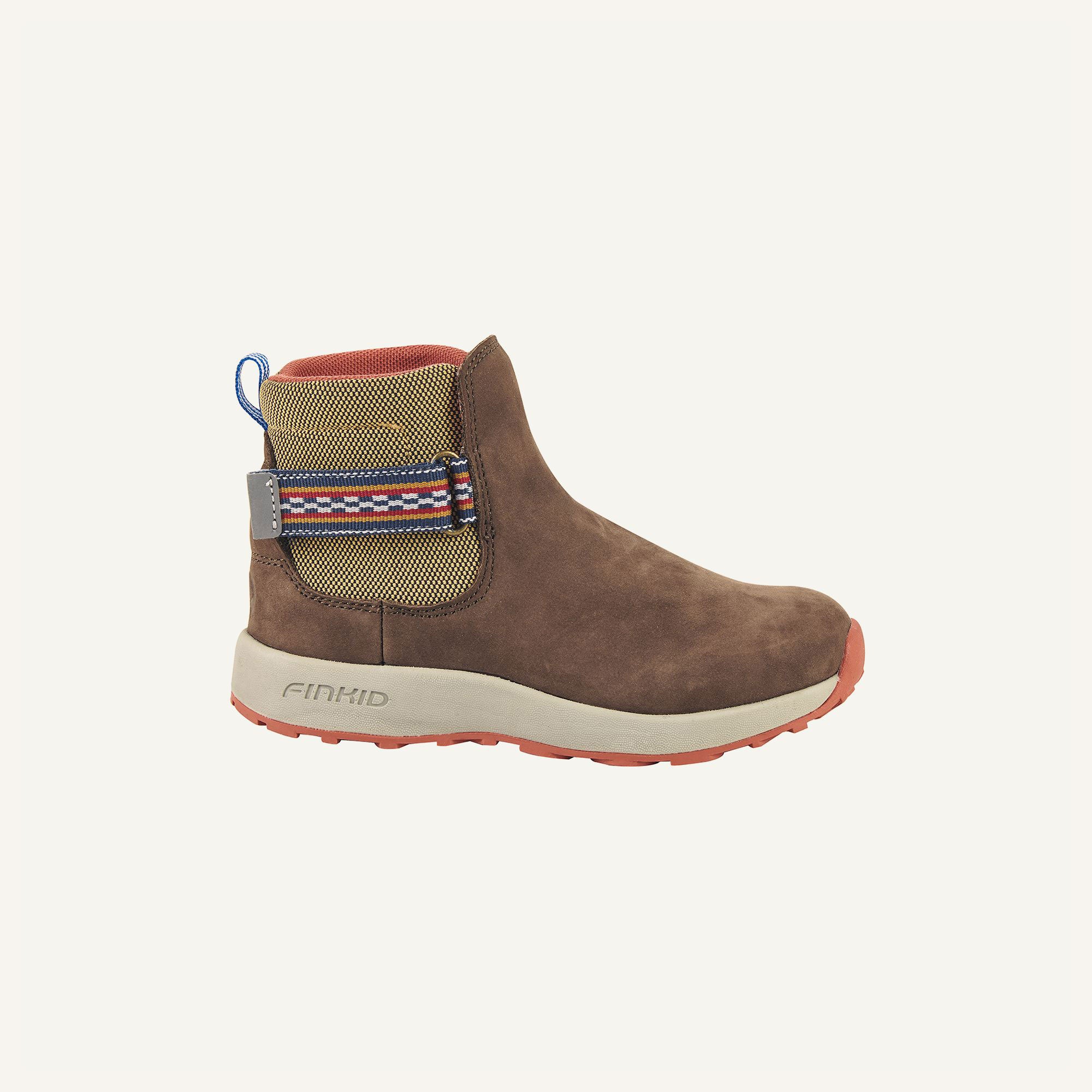 finkid-husky-puoli-halbstiefel-cocoa-chili-gr-30-abweisend image 7