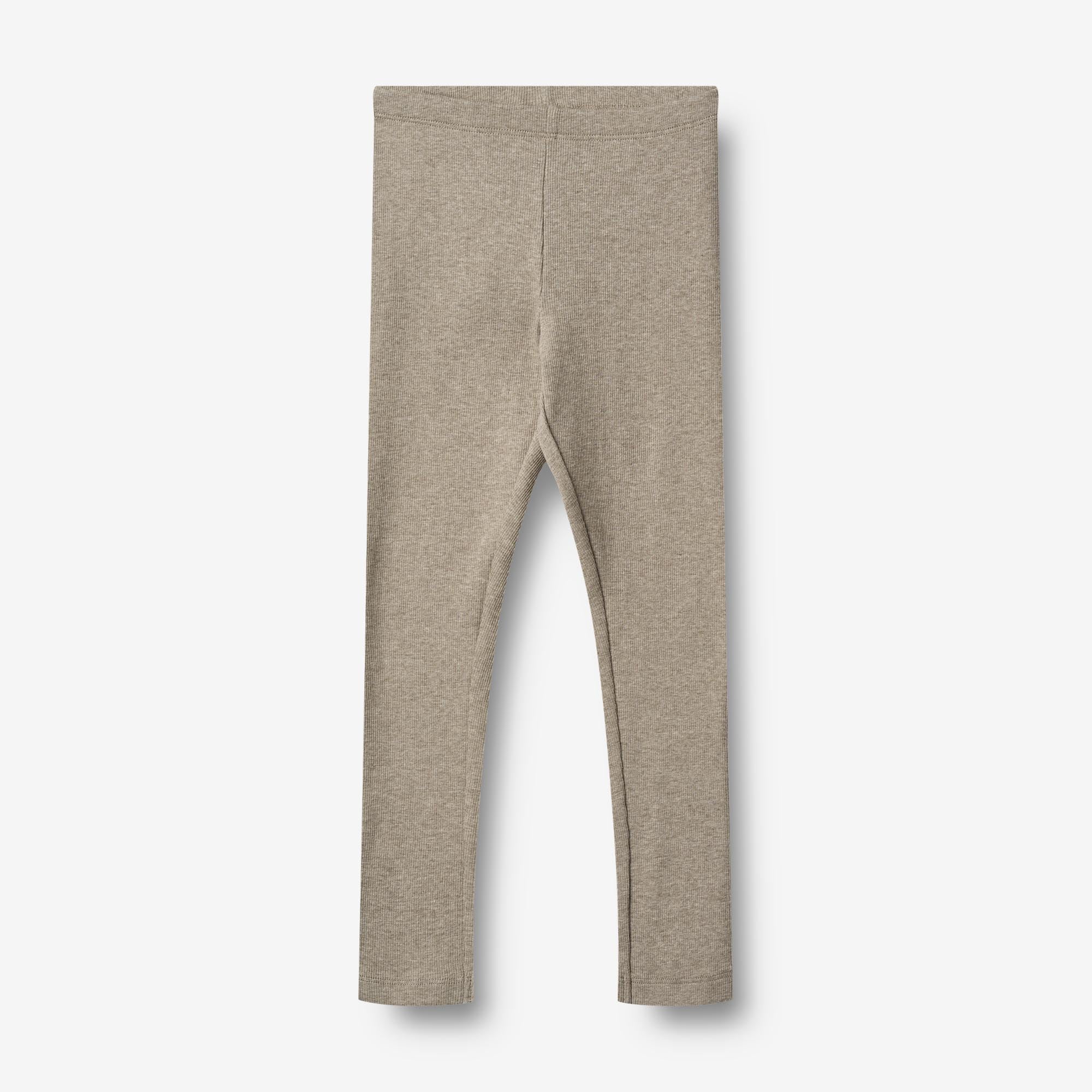 wheat-leggings-jules-kinderleggings-gravel-melange-bio-baumwolle image 1