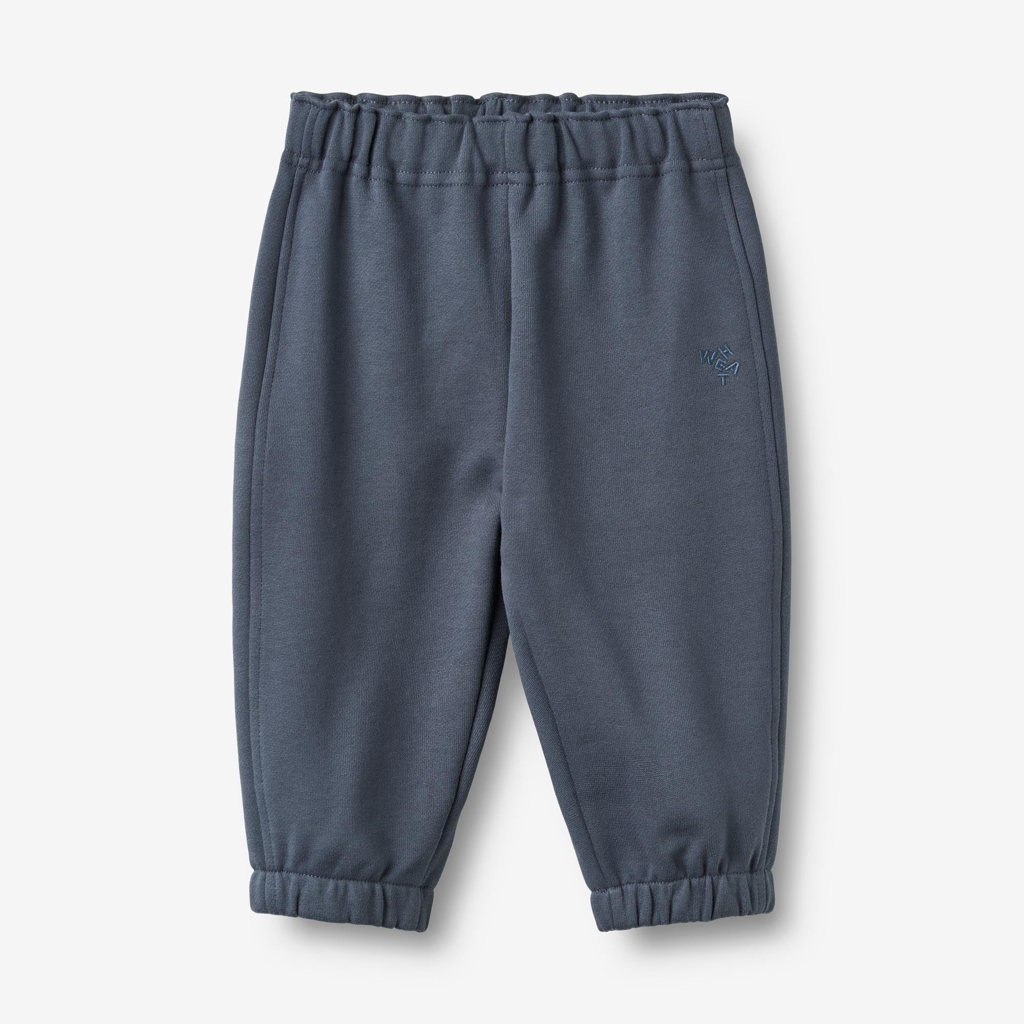 wheat-cosmo-sweatpants-greyblue-bio-baumwolle image 1