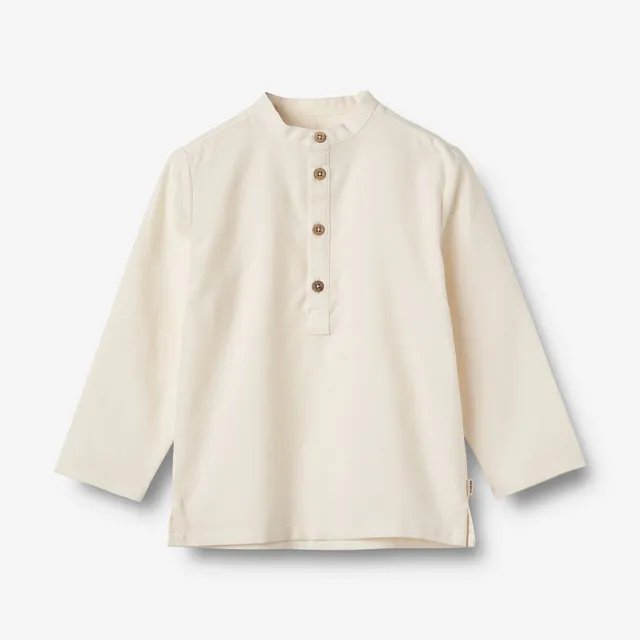 wheat-shirt-l-s-jonas-hemd-eggshell-bio-baumwolle image 1