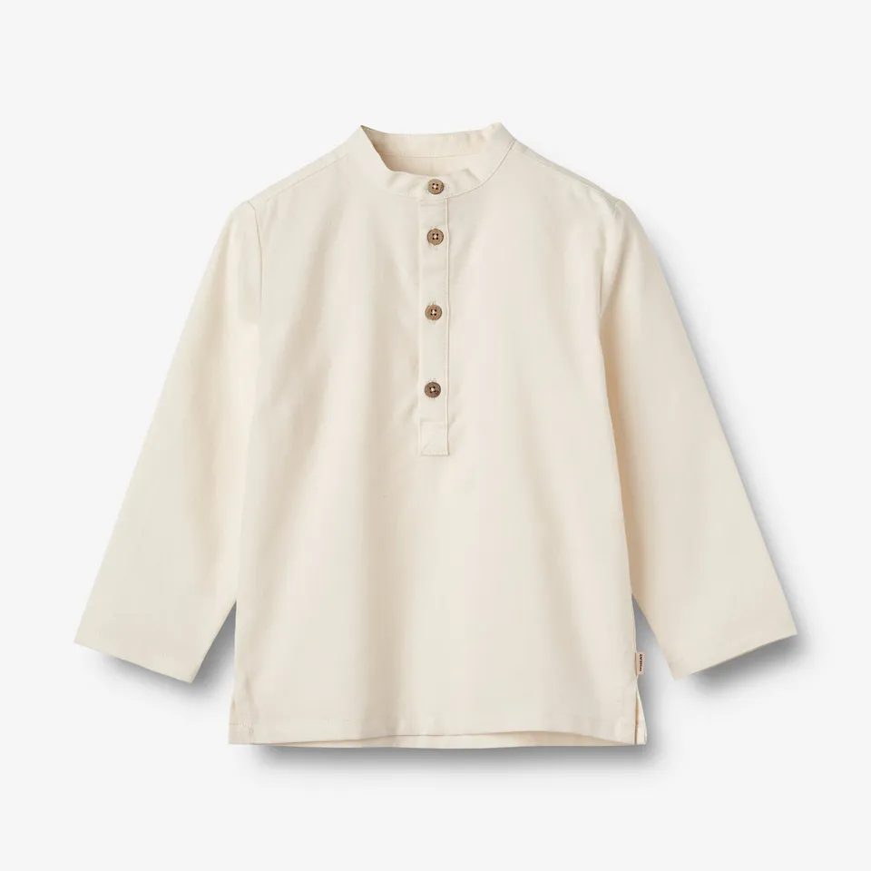 wheat-shirt-l-s-jonas-hemd-eggshell-bio-baumwolle image 1