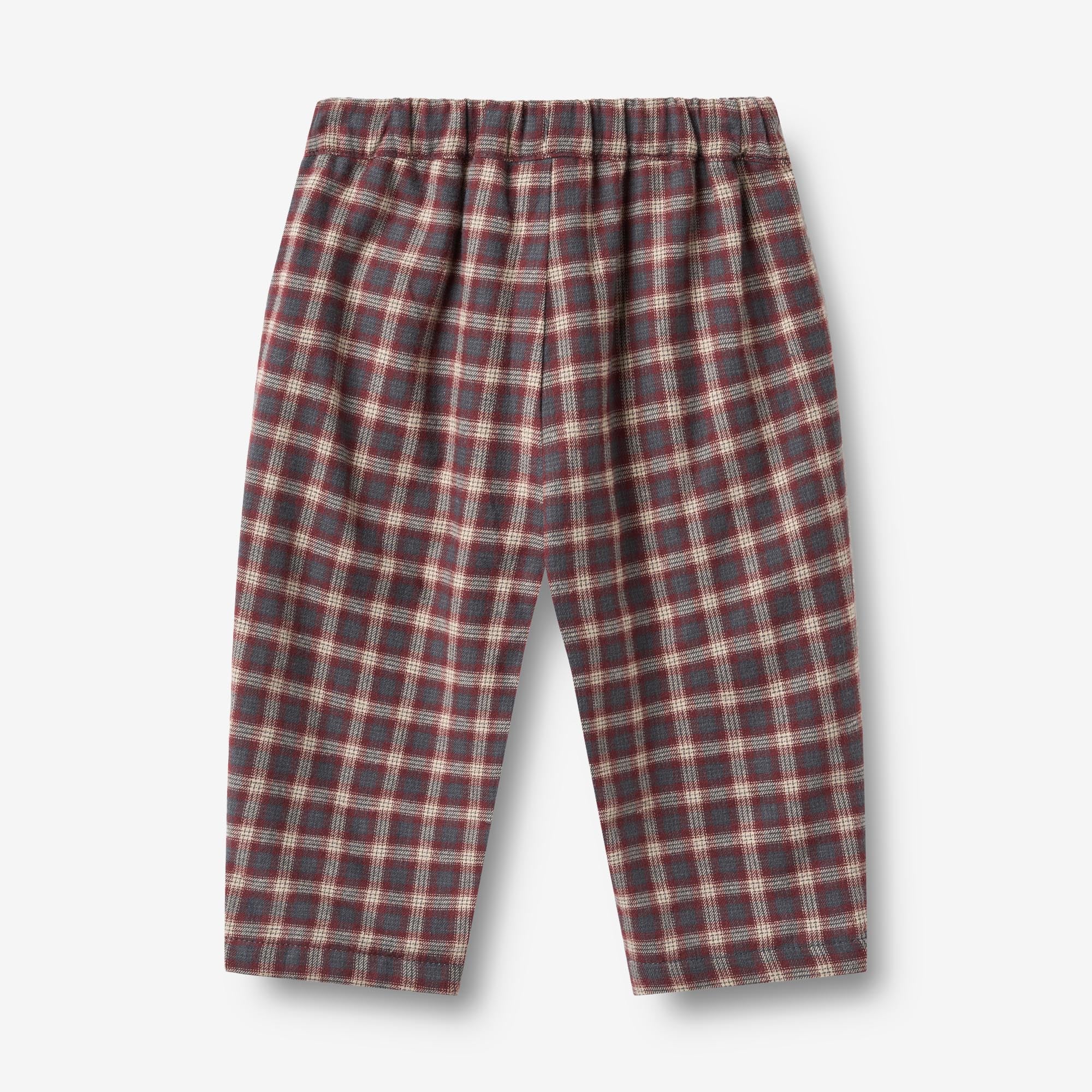 wheat-hose-arne-blue-holiday-check-baby-bio-baumwolle-kariert image 2
