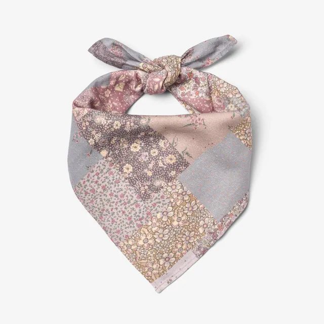 wheat-bandana-marlow-patchwork-flowers-tuch-bio image 1