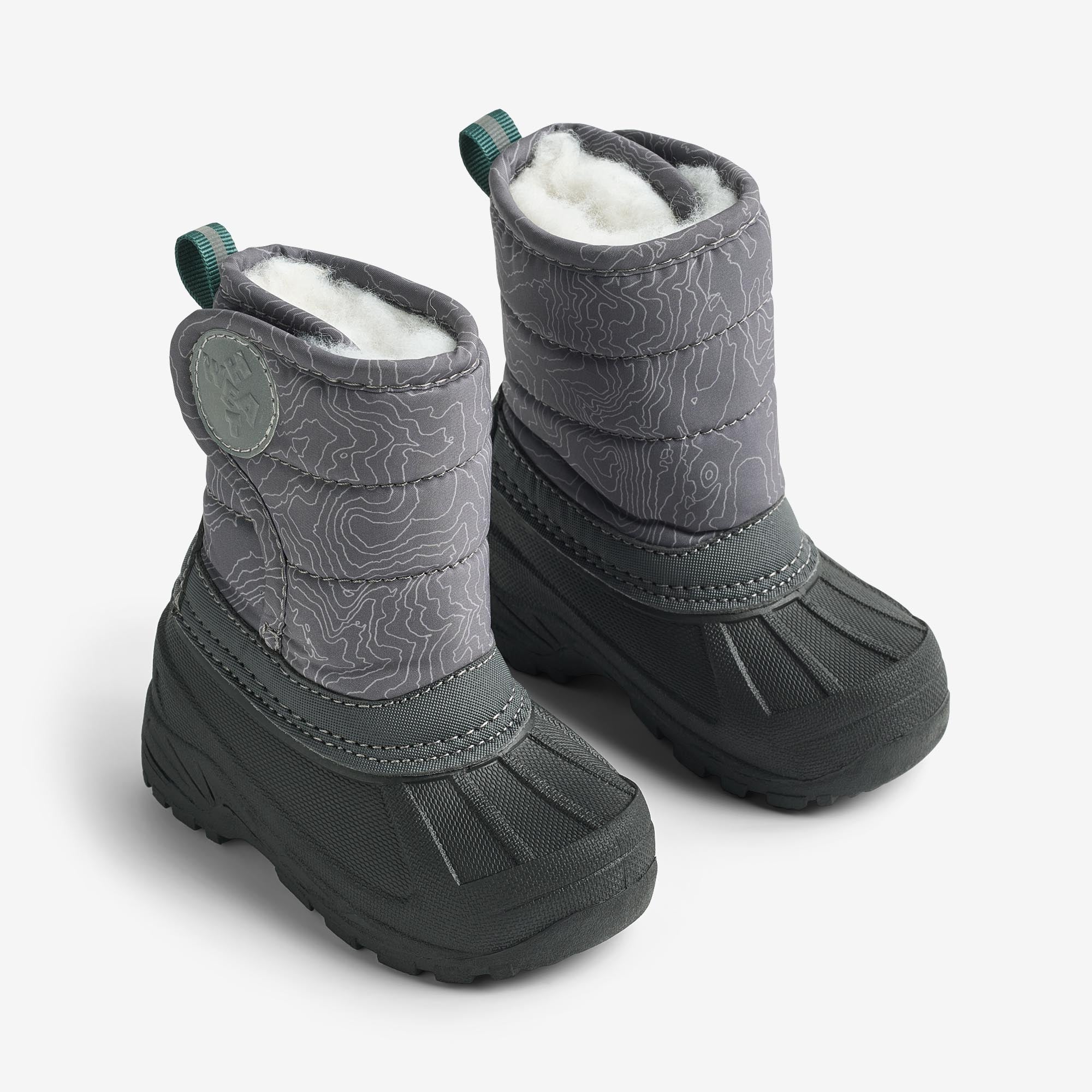 wheat-winty-winterboot-dark-reflective-map-wolle image 1