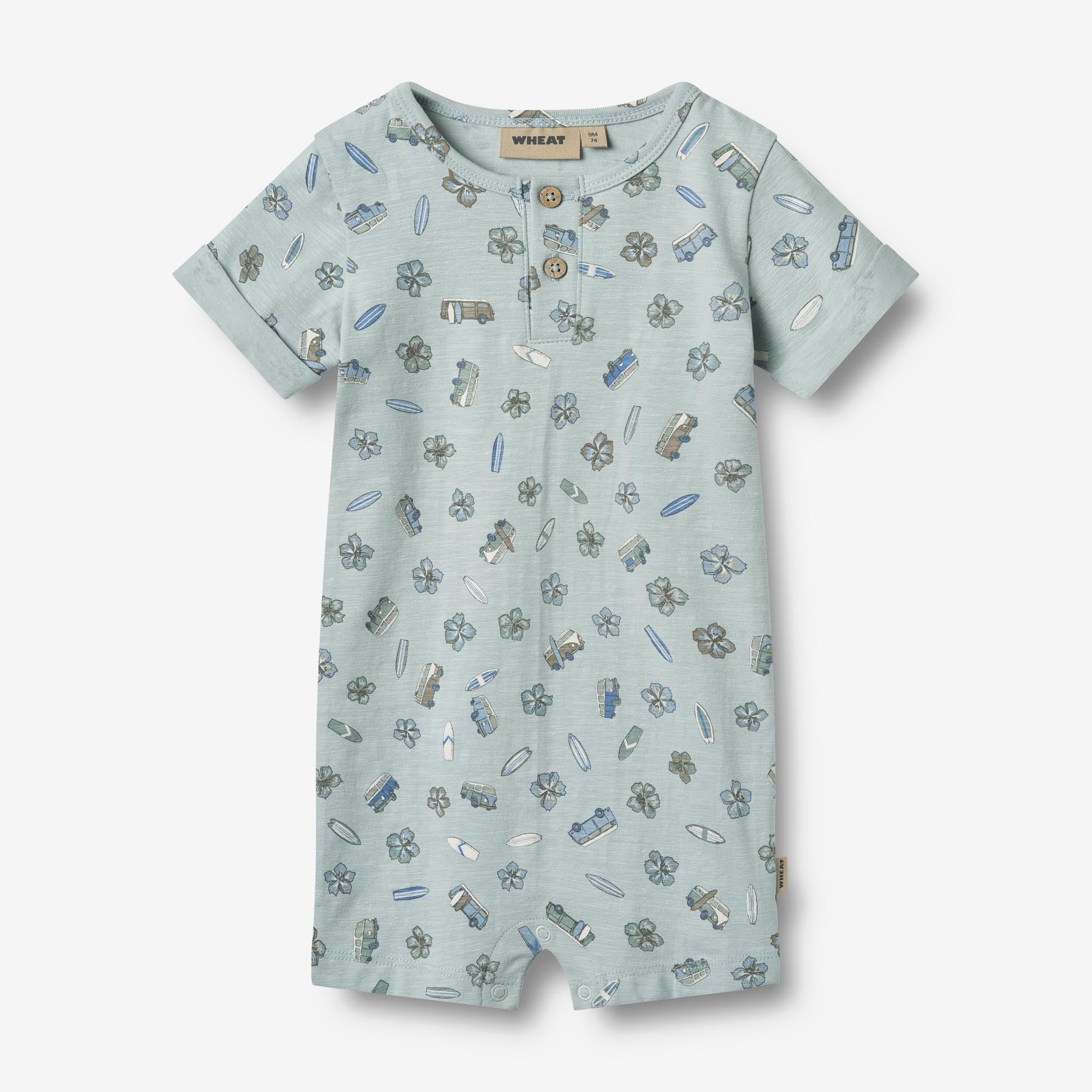 wheat-clothing-alfred-strampler-surf-friends-kurzarm-bio image 1