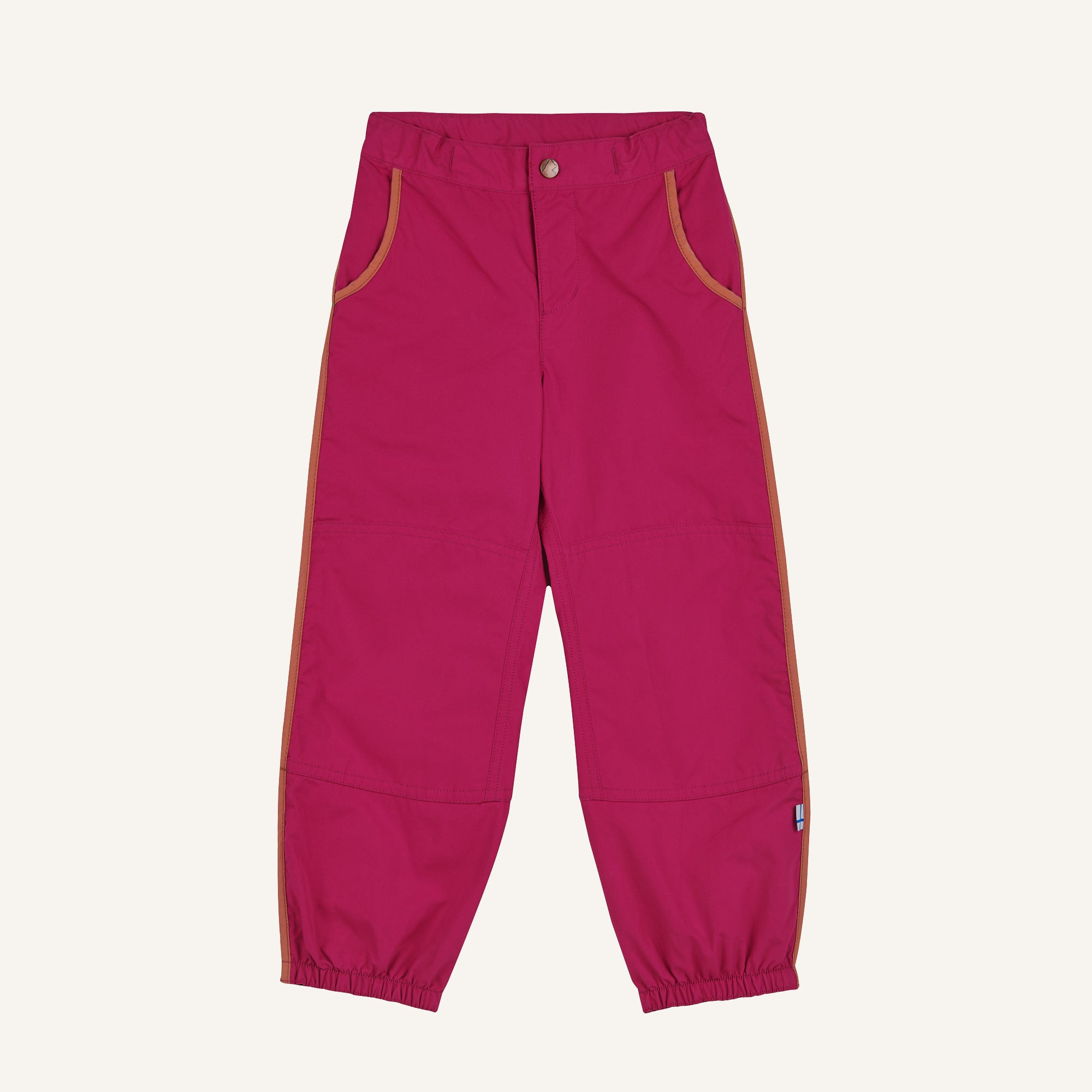 finkid-husky-leena-outdoorhose-raspberry-wasserabweisend image 4