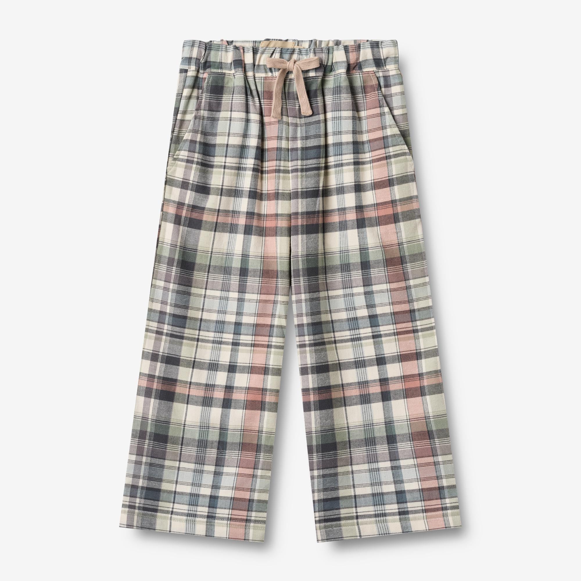 wheat-sasha-hose-multi-check-bio-baumwolle image 1