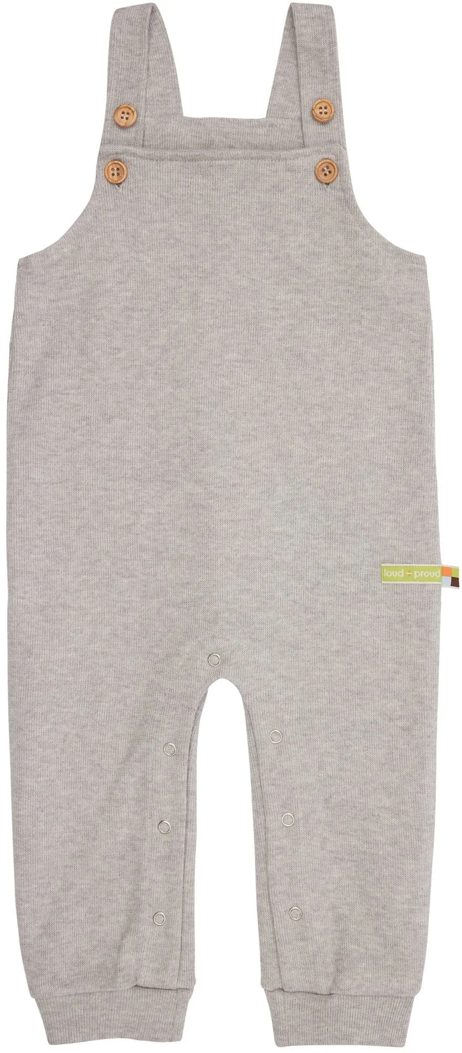 loud-proud-classics-latzhose-interlock-silver-74-80-baumwolle image 1