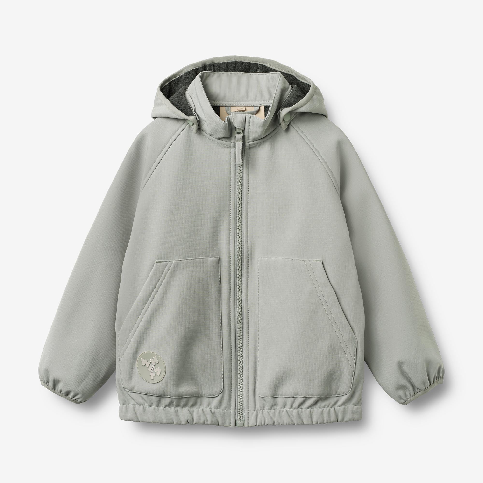 wheat-alleo-softshelljacke-grau-outdoorjacke-15000mm image 1