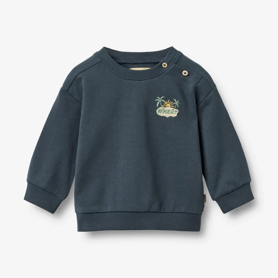 wheat-sander-sweatshirt-ink-baby-pullover-bio-baumwolle image 1