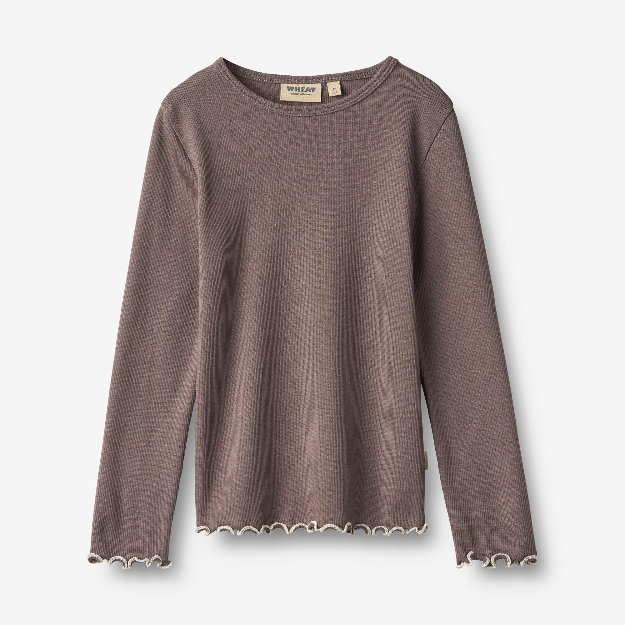 wheat-elsie-langarmshirt-plum-truffle-modal-bio-baumwolle image 1