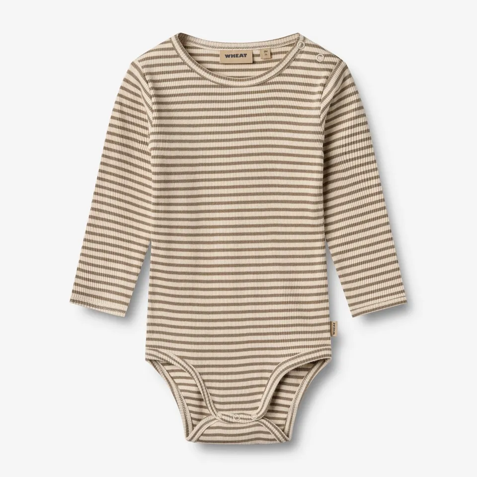 wheat-berti-baby-body-langarm-stone-stripe-bio image 1