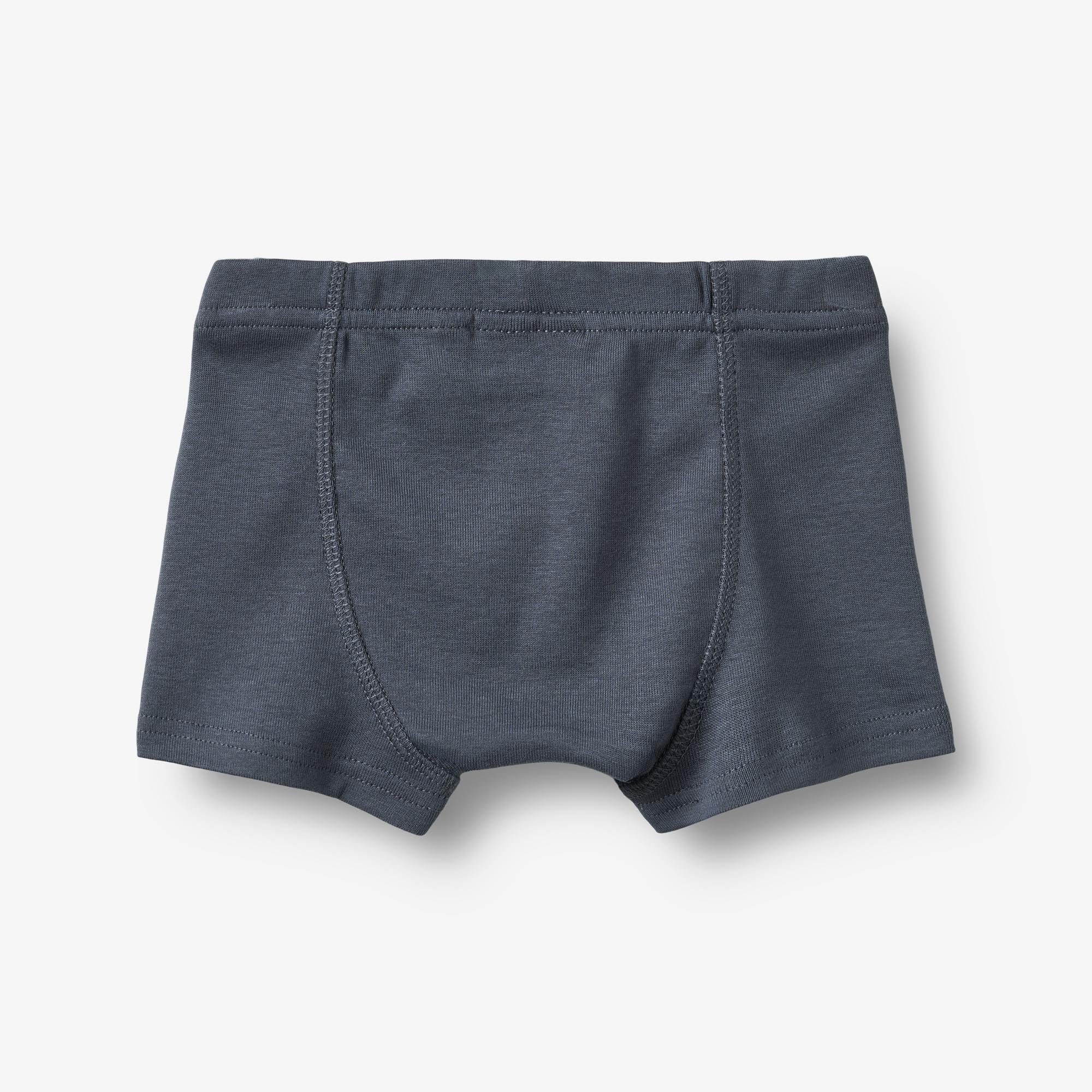 wheat-clothing-louis-boxershorts-jungen-greyblue-stripe-2er-bio image 6