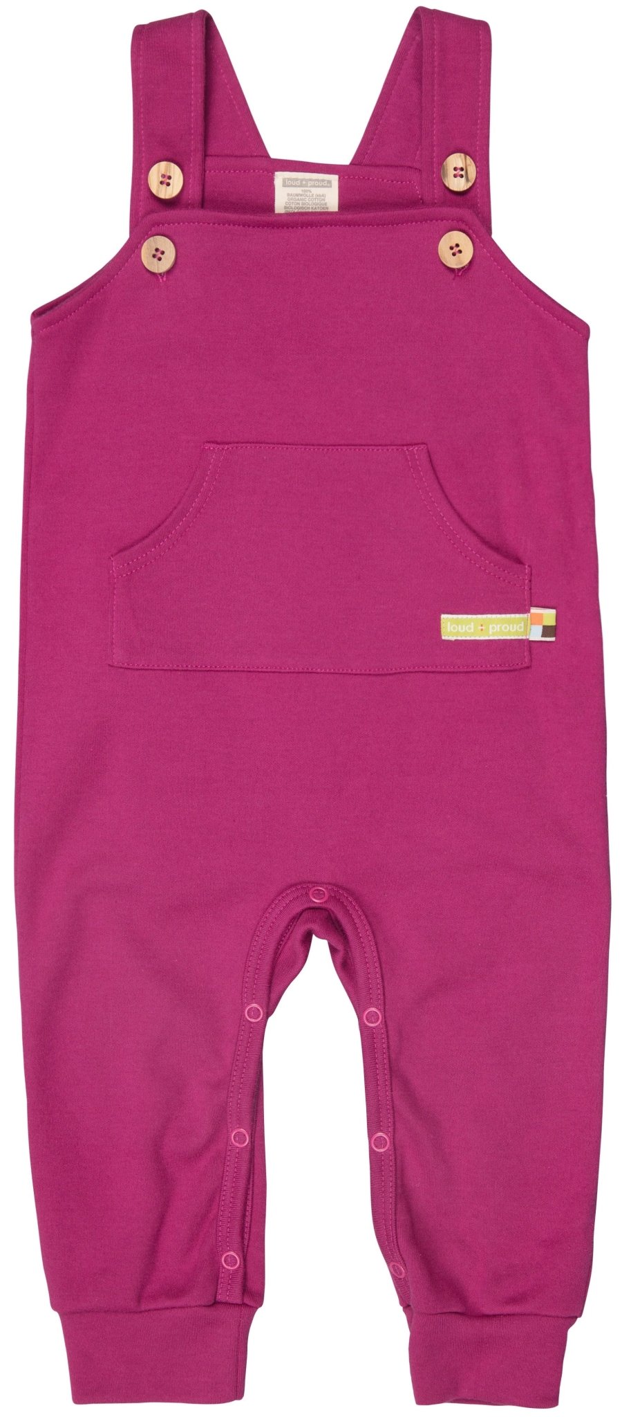 loud-proud-classics-latzhose-babylatzhose-grey-74-80 image 3