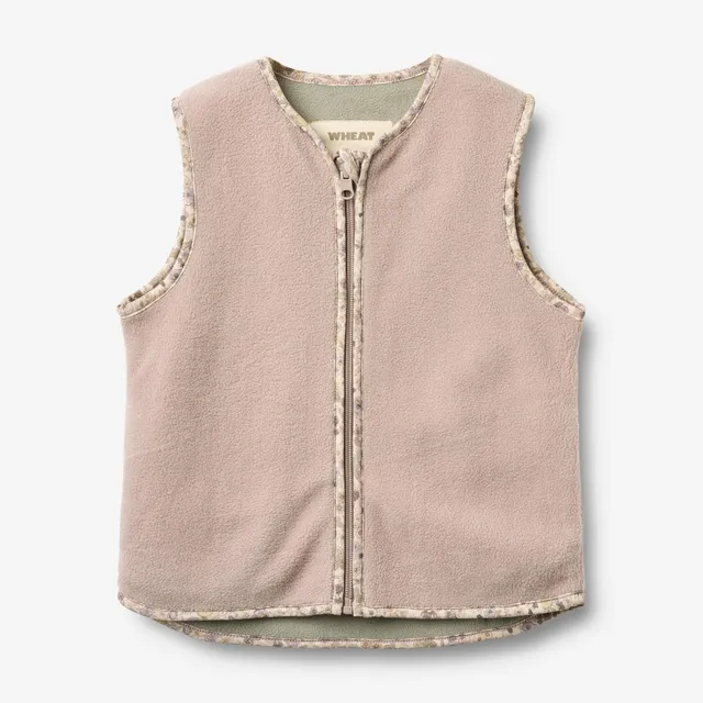 wheat-nonno-fleece-weste-soft-lavender-kinder image 1