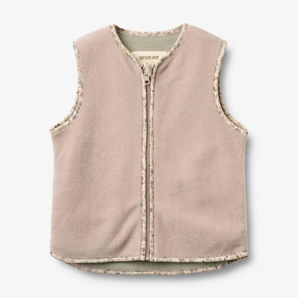 wheat-nonno-fleece-weste-soft-lavender-kinder image 1
