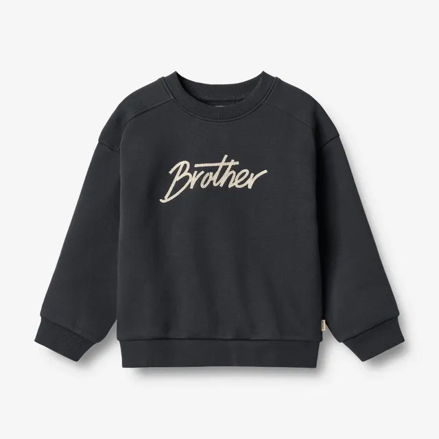 wheat-sweatshirt-sander-navy-bio-baumwolle-kinder image 1
