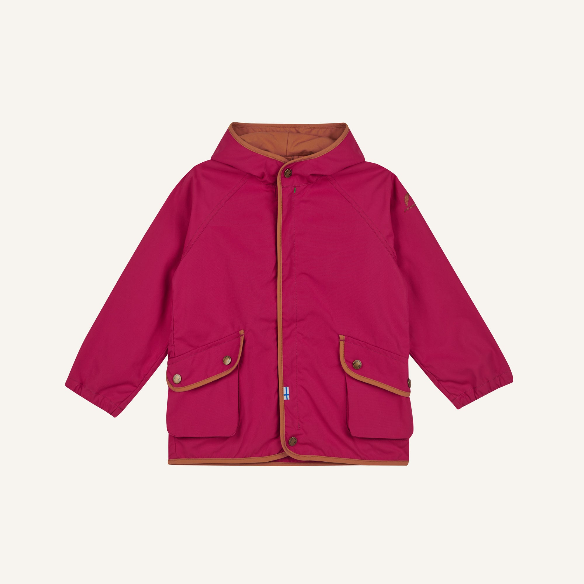 finkid-husky-ilma-outdoorjacke-kinder-baumwolle-navy image 7