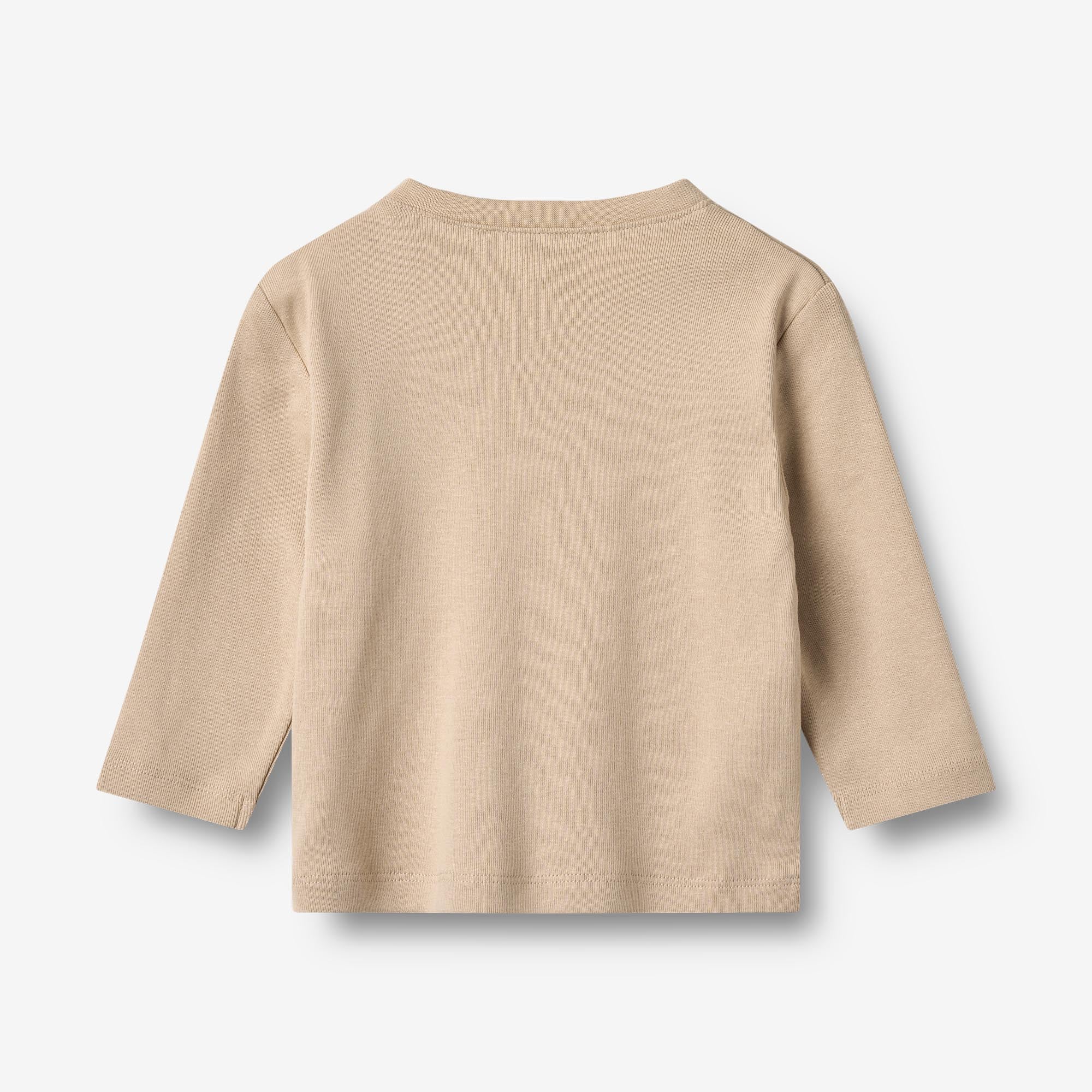 wheat-ray-langarmshirt-warm-sand-baby-bio image 2