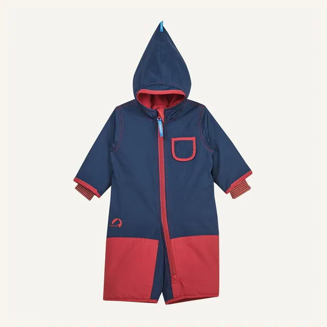 finkid-husky-pikku-winter-eko-schneeanzug-golden-yellow-navy-80-90 image 1
