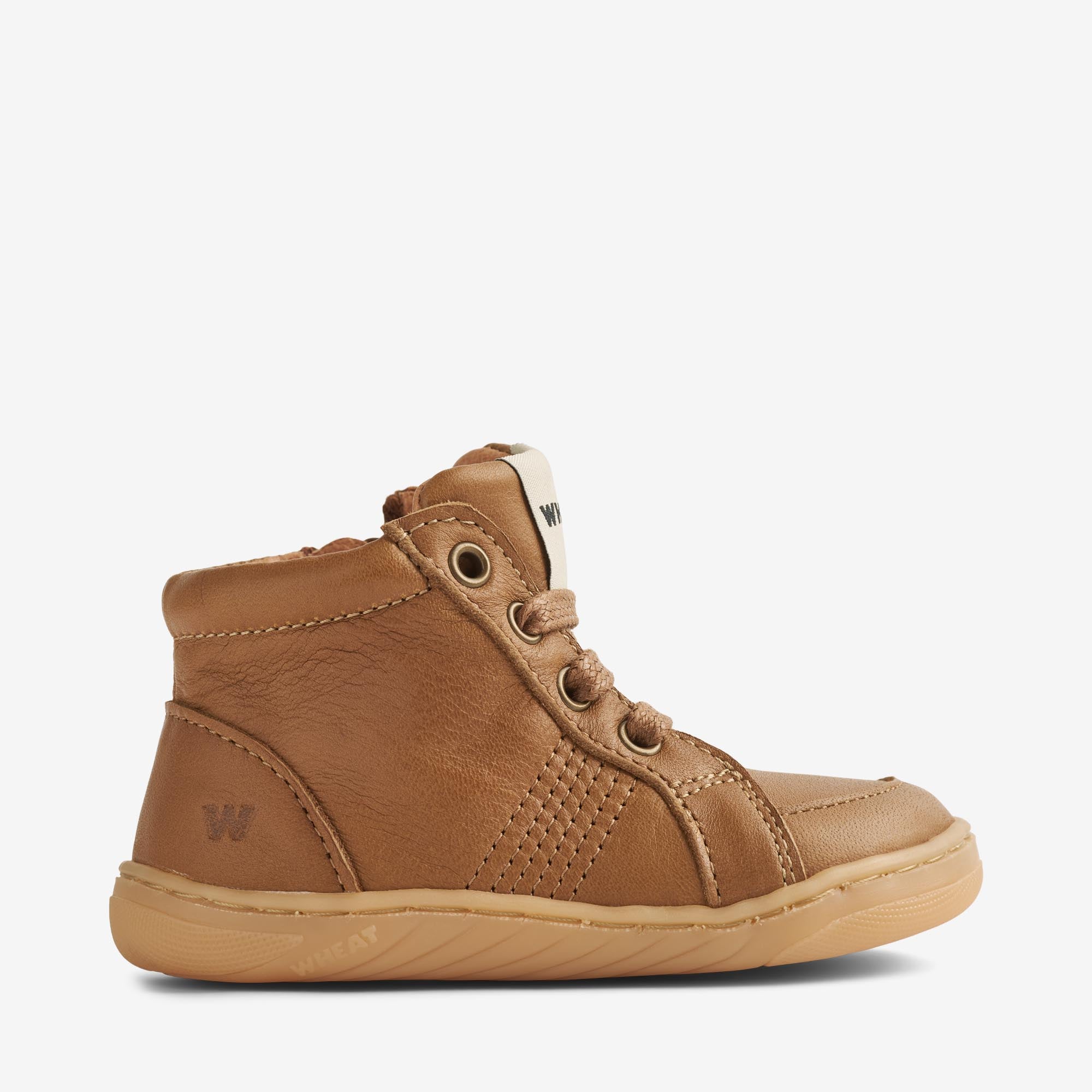 wheat-malia-barefoot-prewalker-lauflernschuhe-cognac-leder image 3