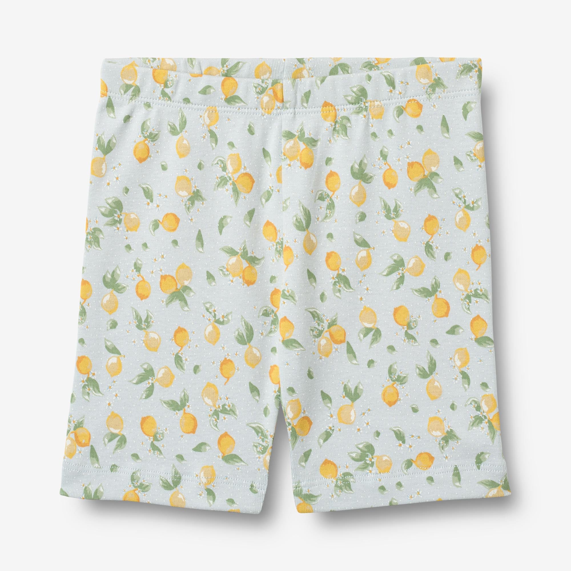 wheat-clothing-anne-bike-shorts-summer-blue-citrus-baumwolle image 1