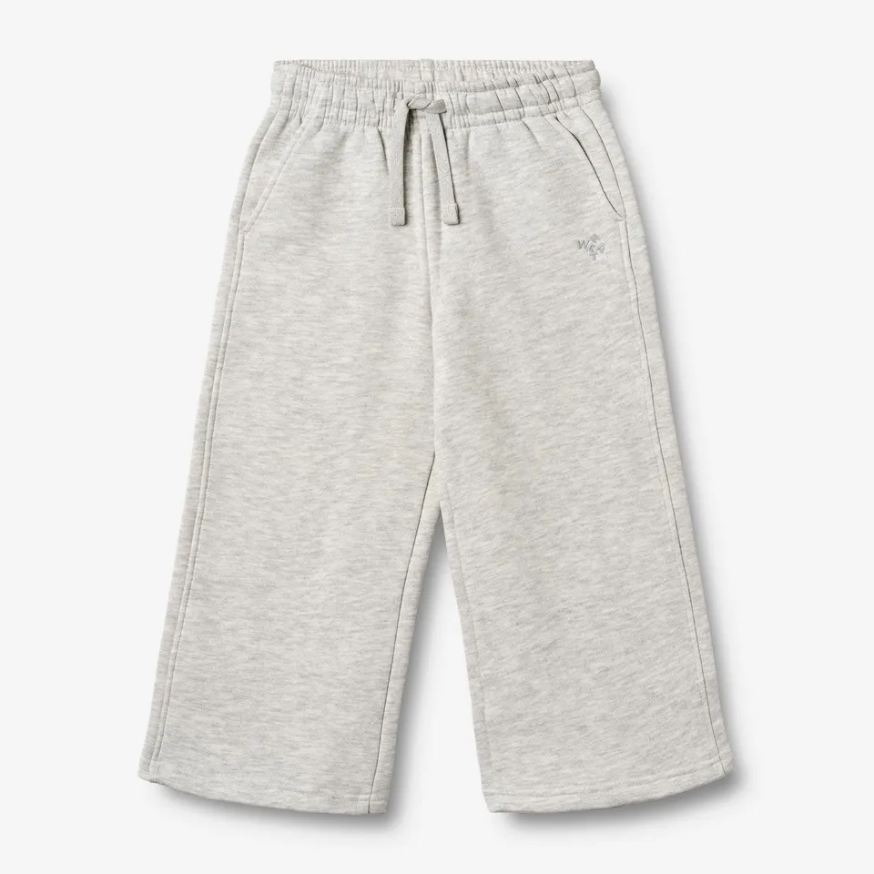 wheat-cruz-sweatpants-kinder-light-melange-grey-bio-baumwolle image 1