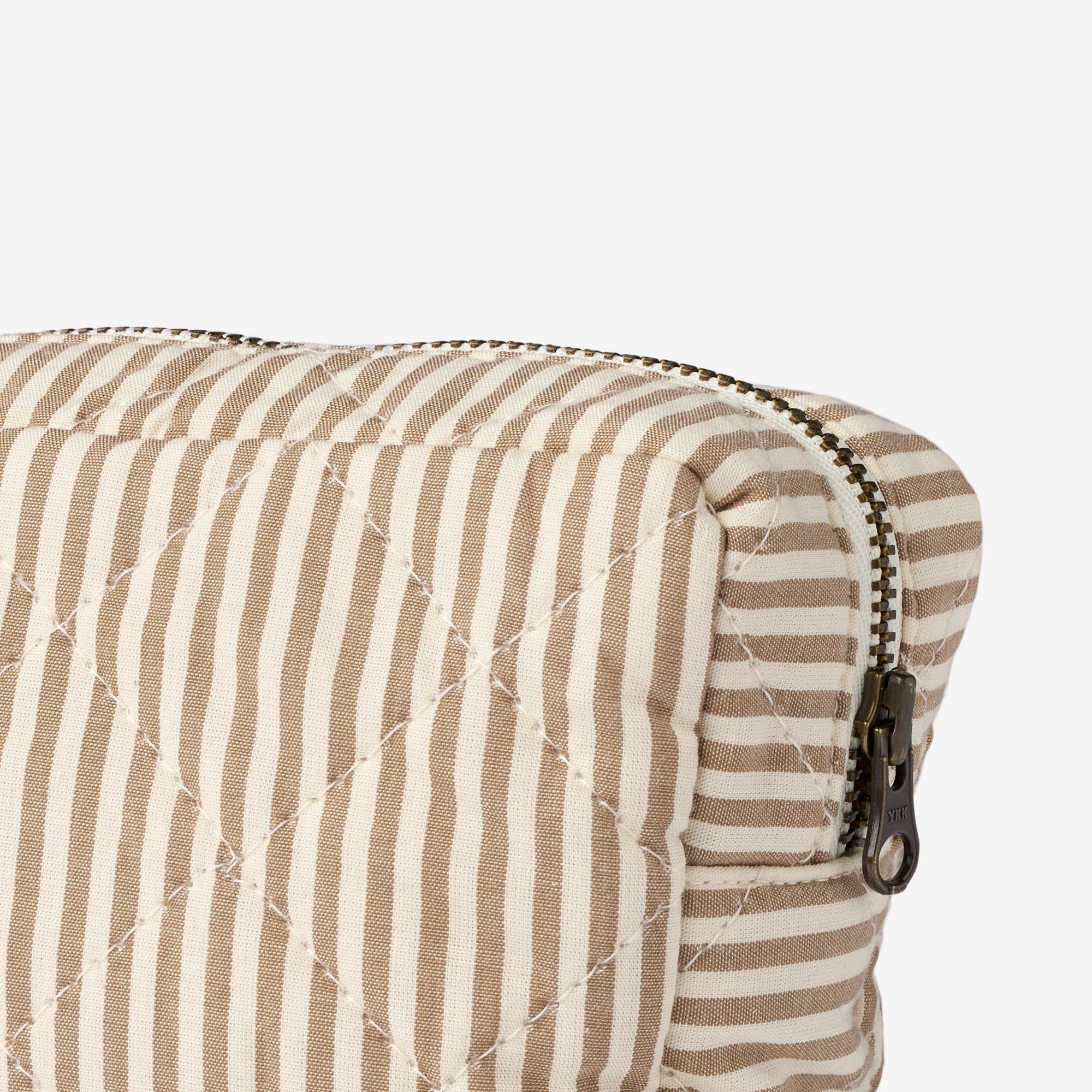 wheat-ziggi-wash-bag-large-cappucino-stripe-bio image 3