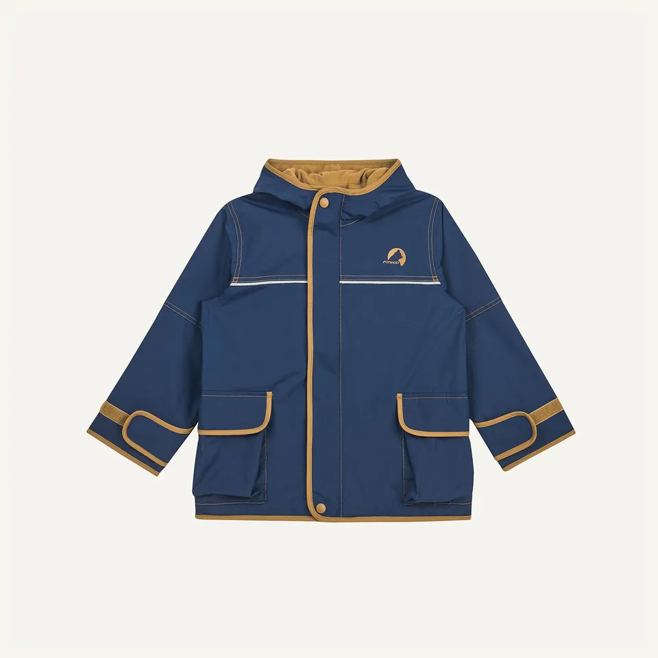 finkid-husky-tuulis-eko-parka-navy-dove-110-120-recycling image 1