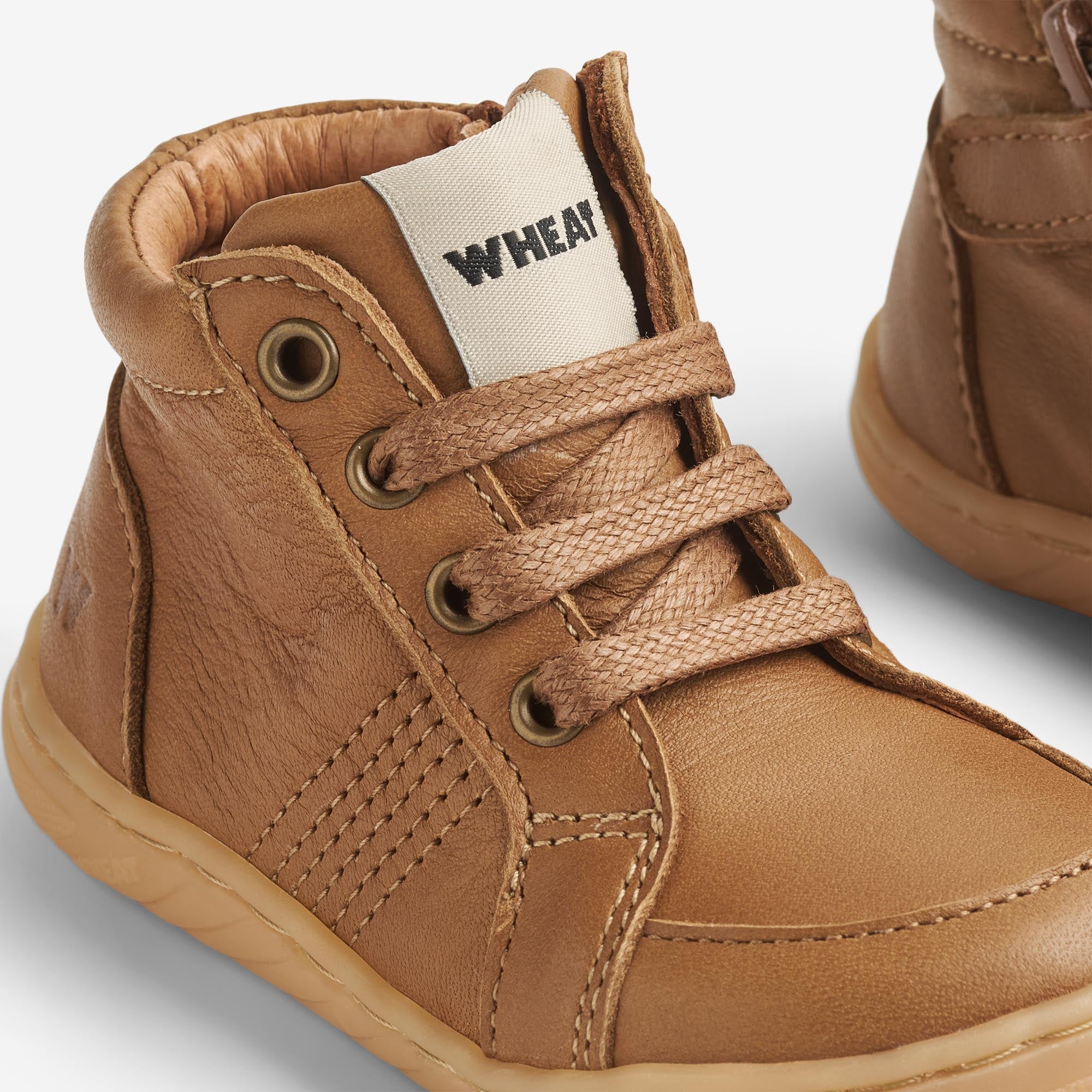 wheat-malia-barefoot-prewalker-lauflernschuhe-cognac-leder image 4