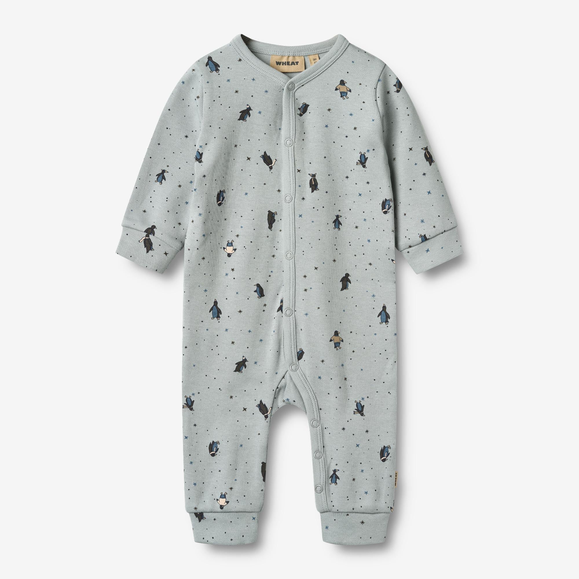 wheat-bendji-jumpsuit-soft-rain-penguins-bio image 1