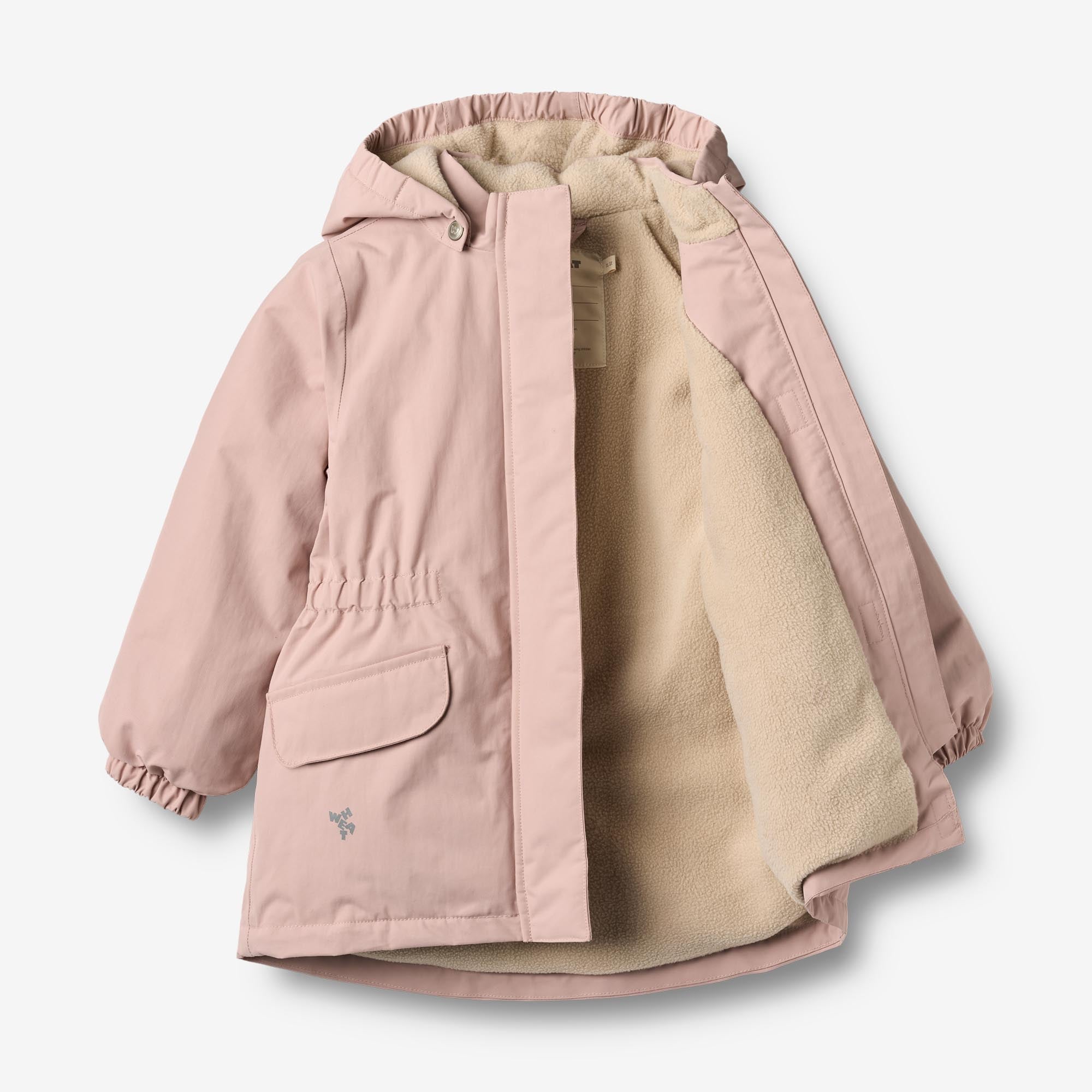 wheat-sille-jacke-rose-powder-baby-wasserdicht image 2