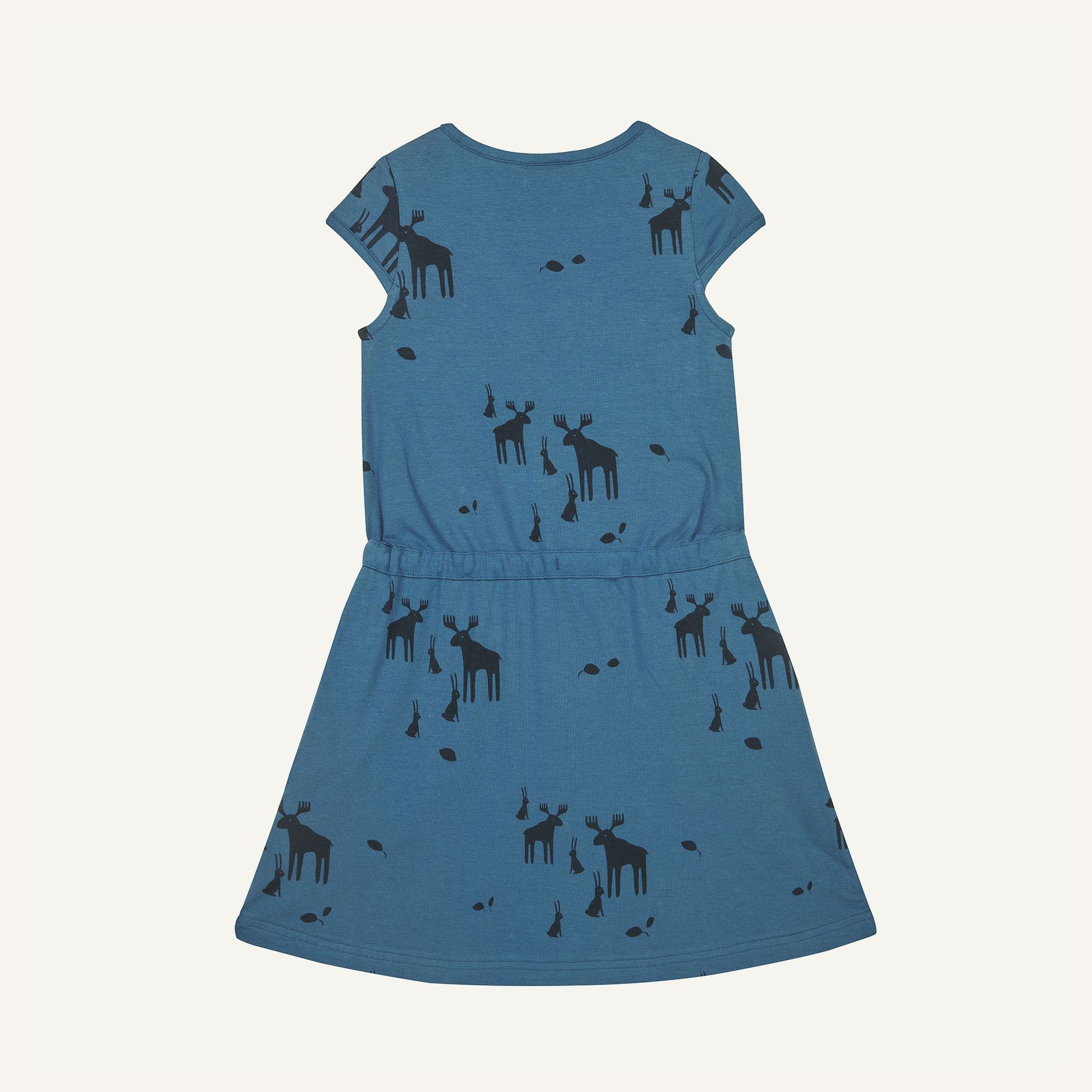 finkid-husky-kirkas-jerseykleid-rose-110-120-tierprint image 2