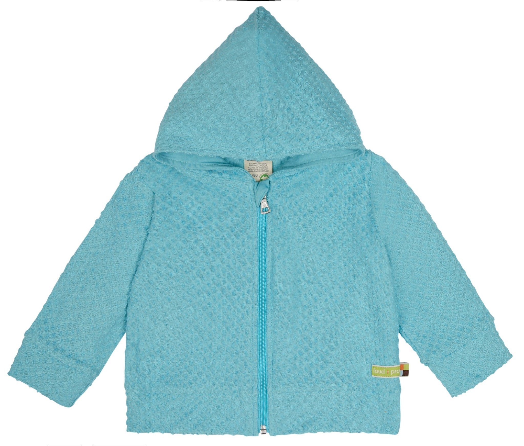 loud-proud-classics-frottee-jacke-punkte-aster-62-68 image 5