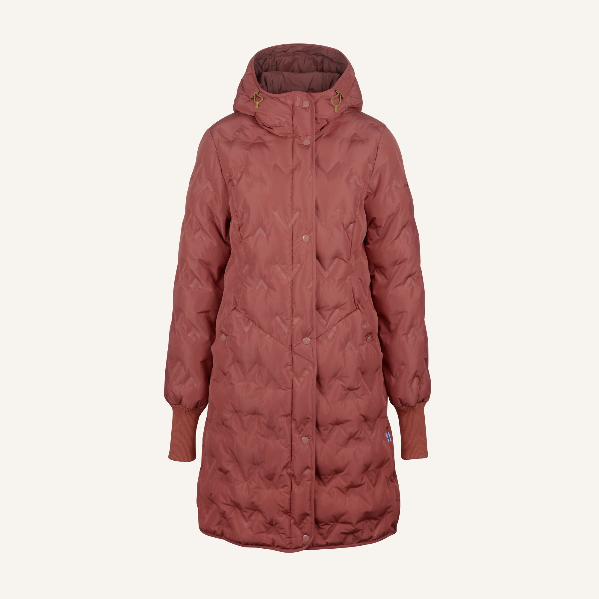 finkid-husky-juolukka-winterjacke-redwood-38-steppoptik image 3