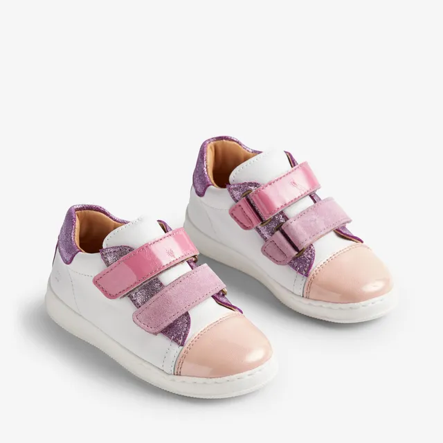 wheat-velo-sneaker-rose-leder-klett image 1