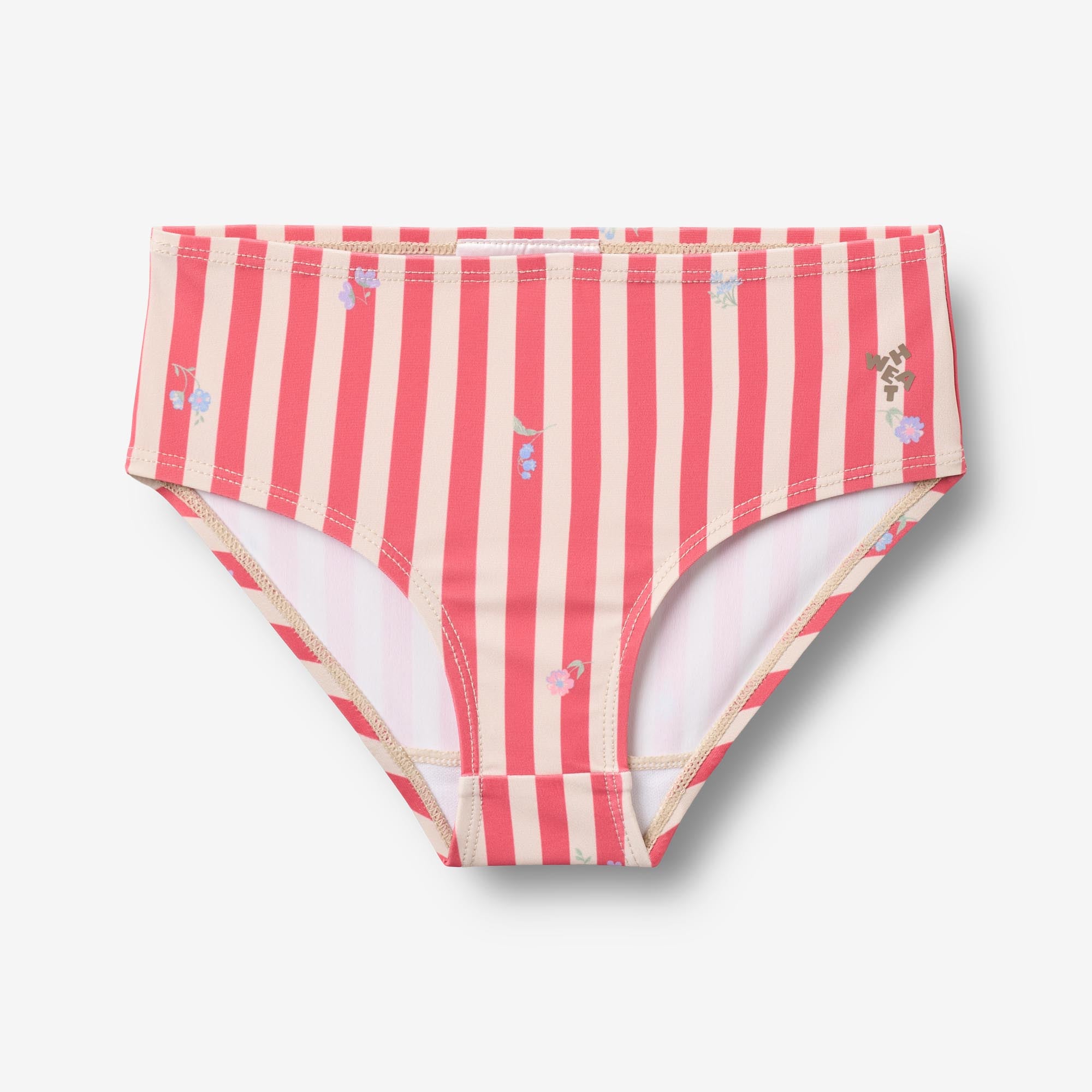 wheat-carla-bikini-red-stripe-flowers-uv-40 image 7
