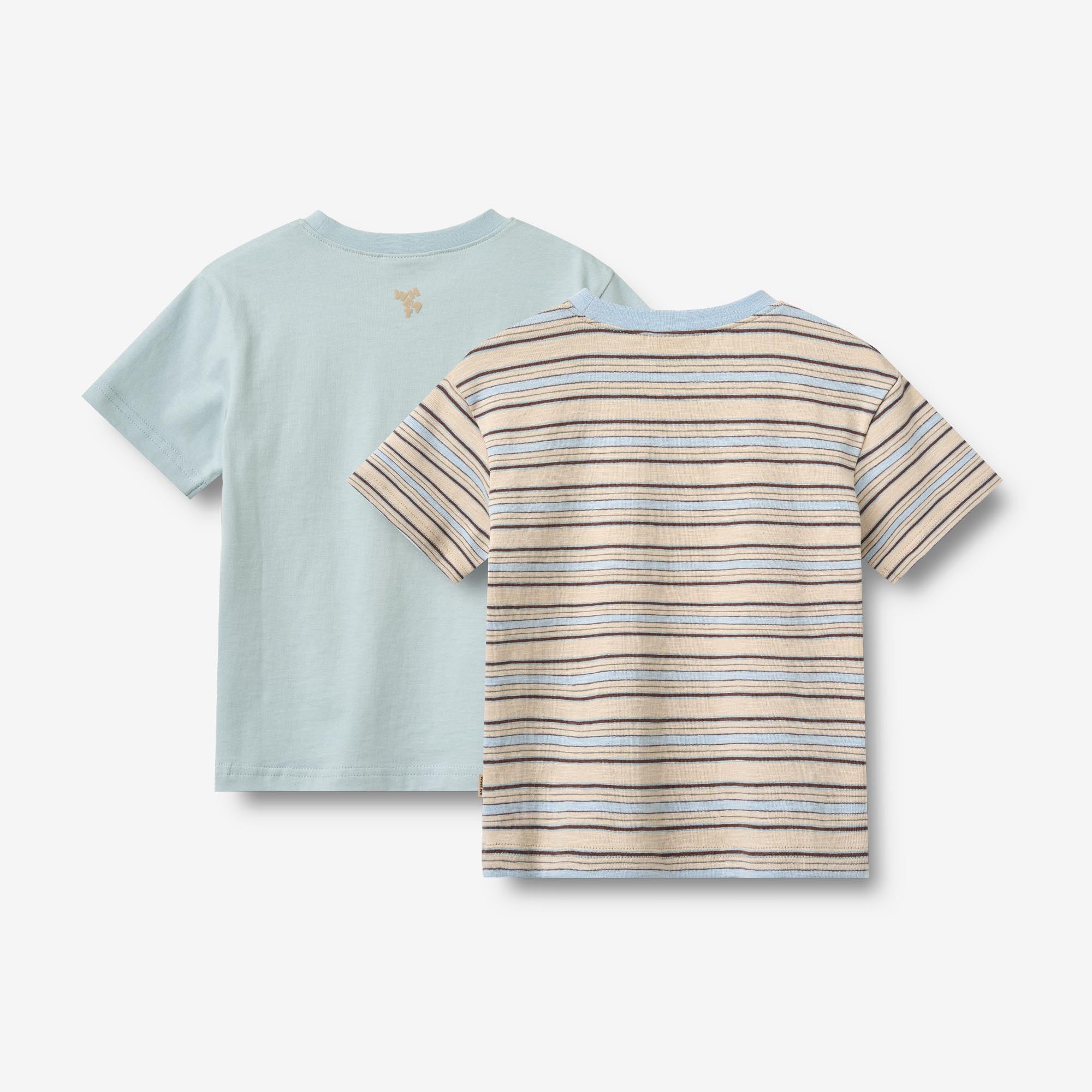 wheat-fabian-t-shirt-s-s-multi-blue-stripe-2er image 2