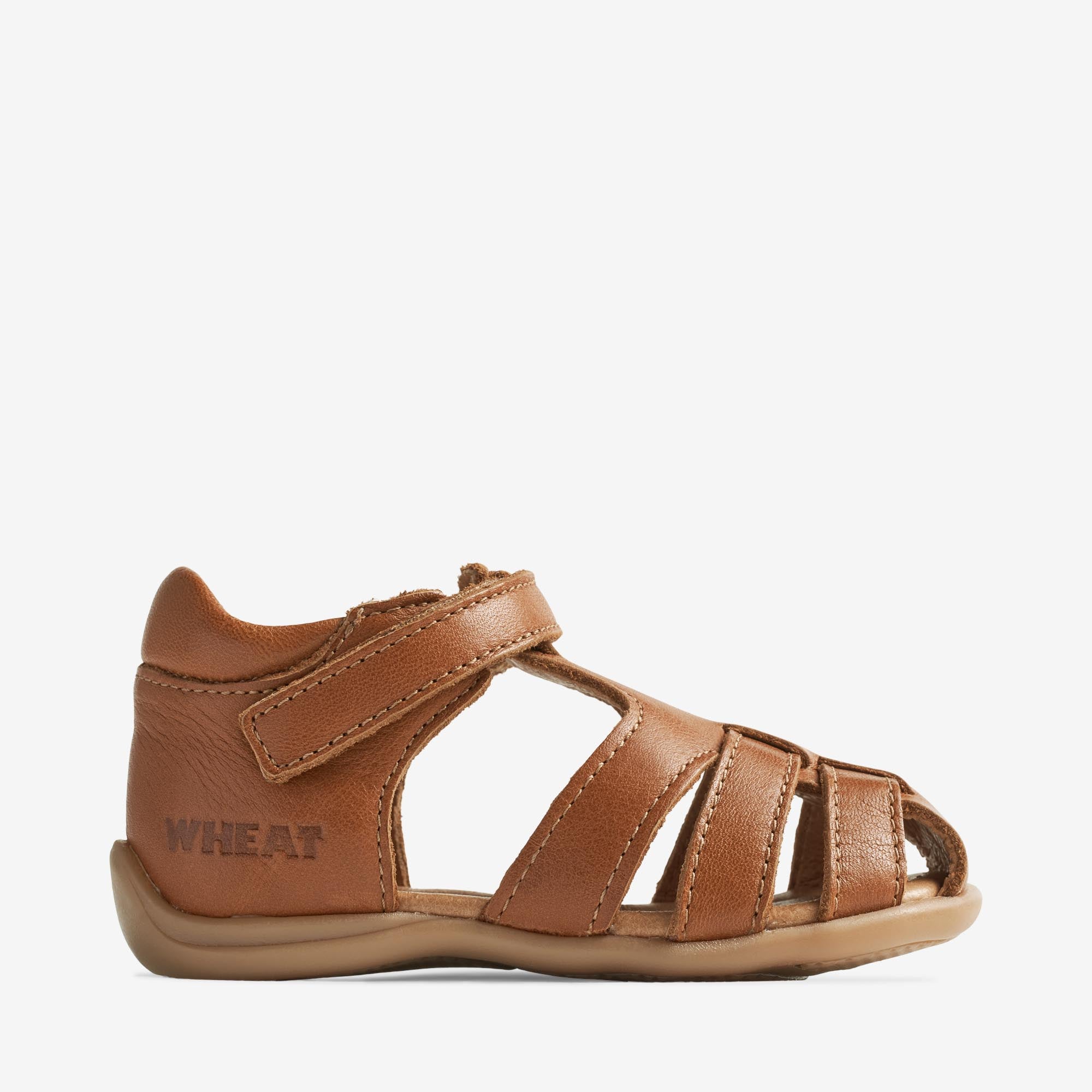 wheat-robbie-sandale-cognac-baby-leder-prewalker image 3