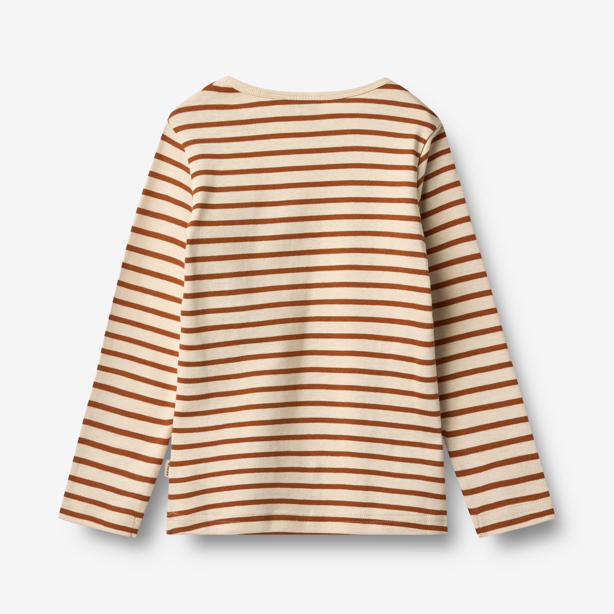 wheat-stig-langarmshirt-warm-caramel-stripe-bio-jersey image 2