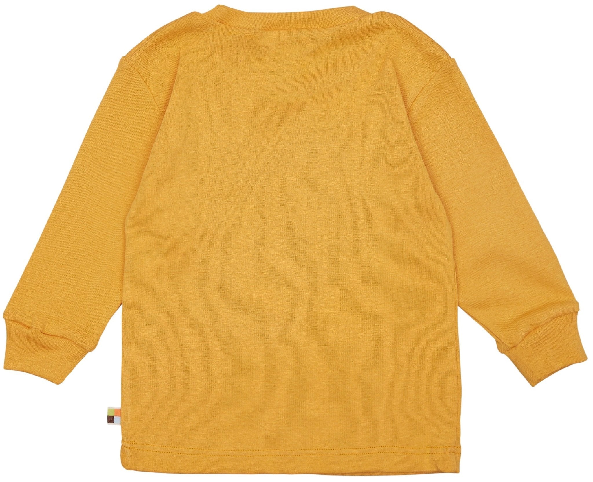 loud-proud-classics-schlafanzug-uni-curcuma-86-92-feinripp image 4