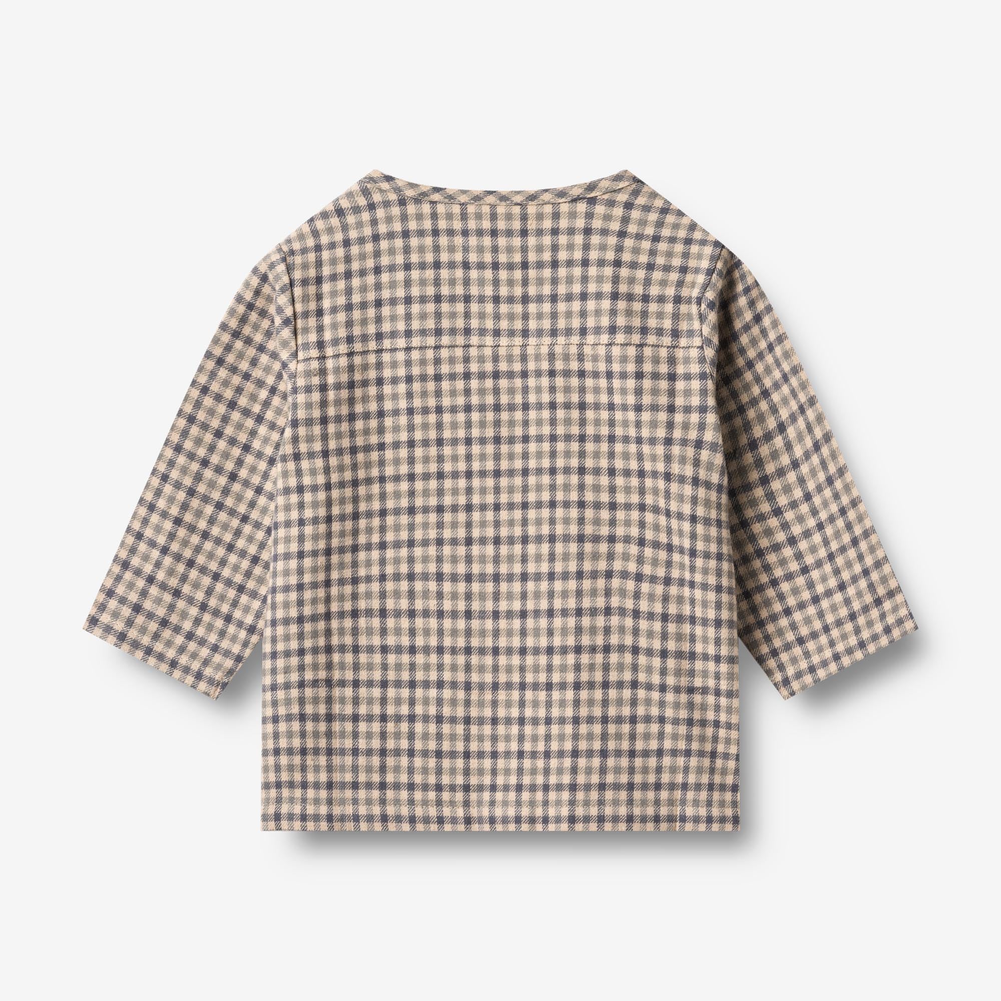 wheat-shelby-hemd-blue-check-baby-bio-baumwolle-kariert image 3